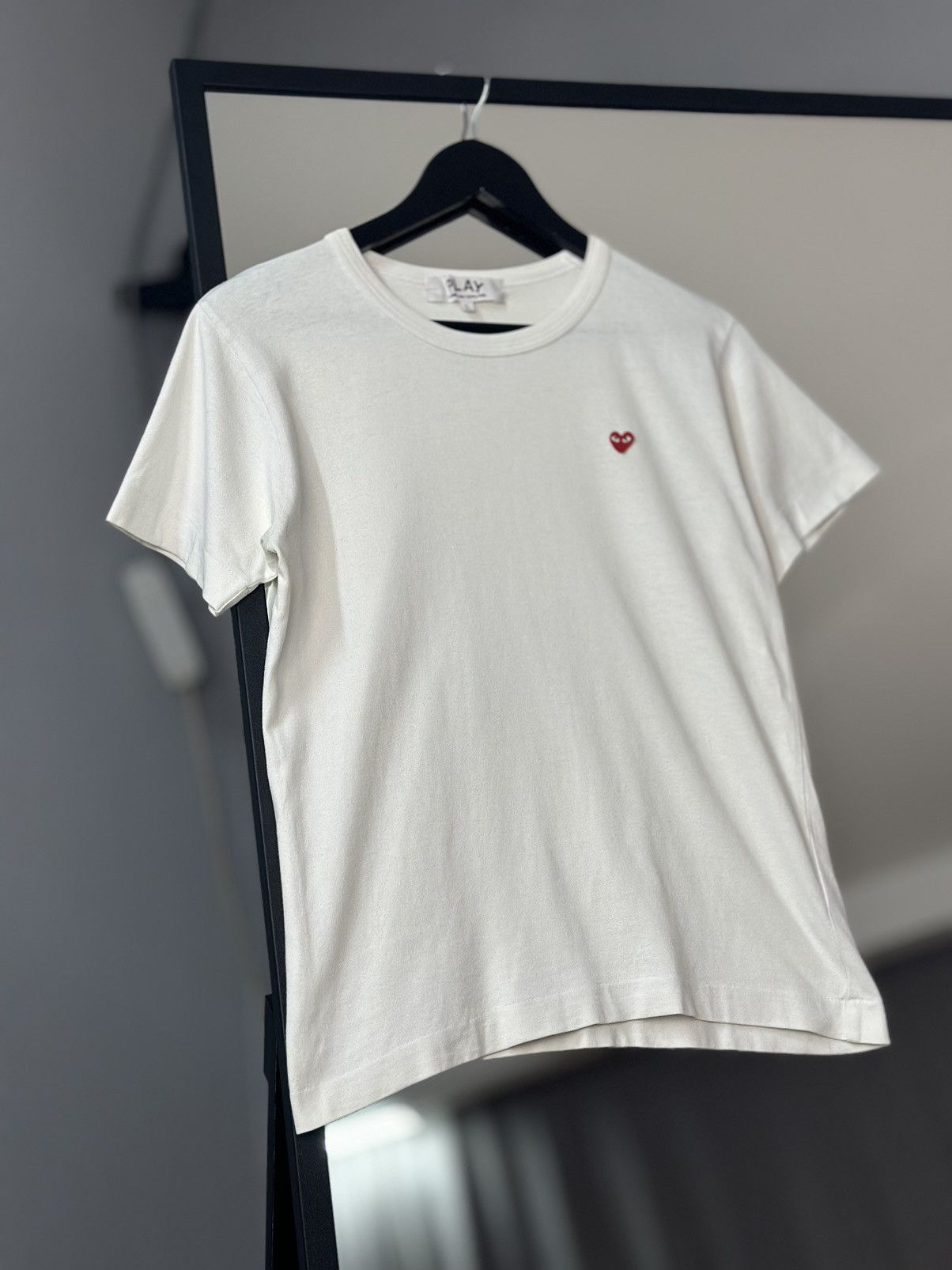 Other Comme des Garcons PLAY CDG Heart With Blue Eyes T-shirt Size L / US 10 / IT 46 - 3 Thumbnail