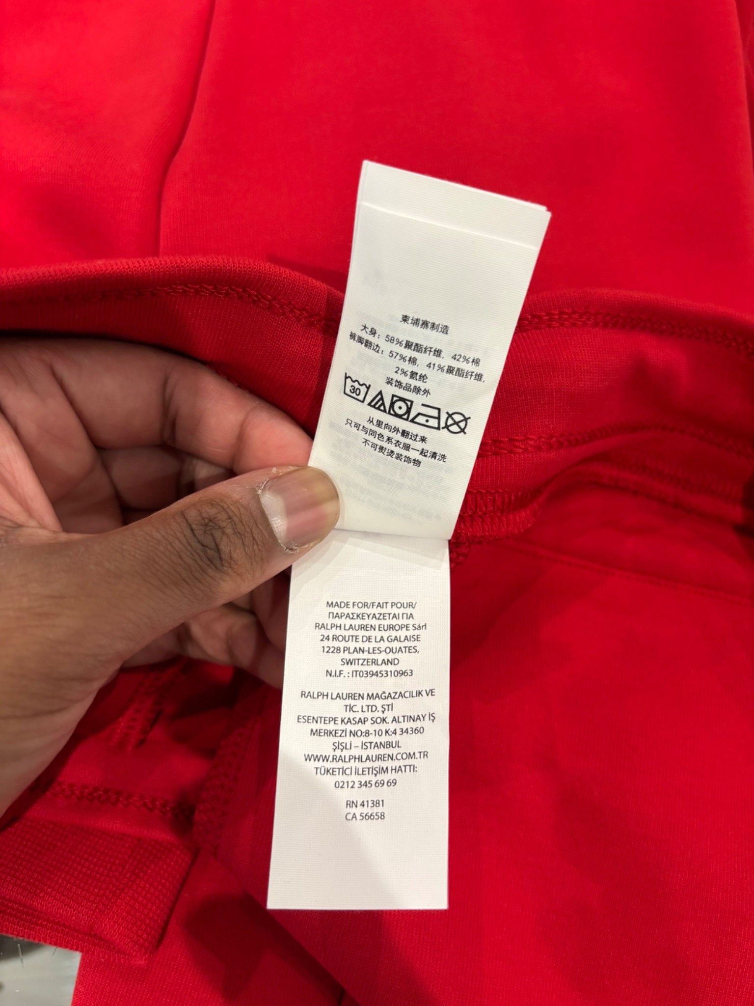 Ralph Lauren Polo Ralph Lauren Double Knit Sweatpants Red Size US 34 / EU 50 - 10 Thumbnail