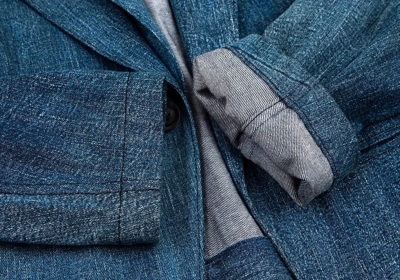 Yohji Yamamoto Yohji Yamamoto Layered Denim Jacket Indigo Size US M / EU 48-50 / 2 - 8 Thumbnail