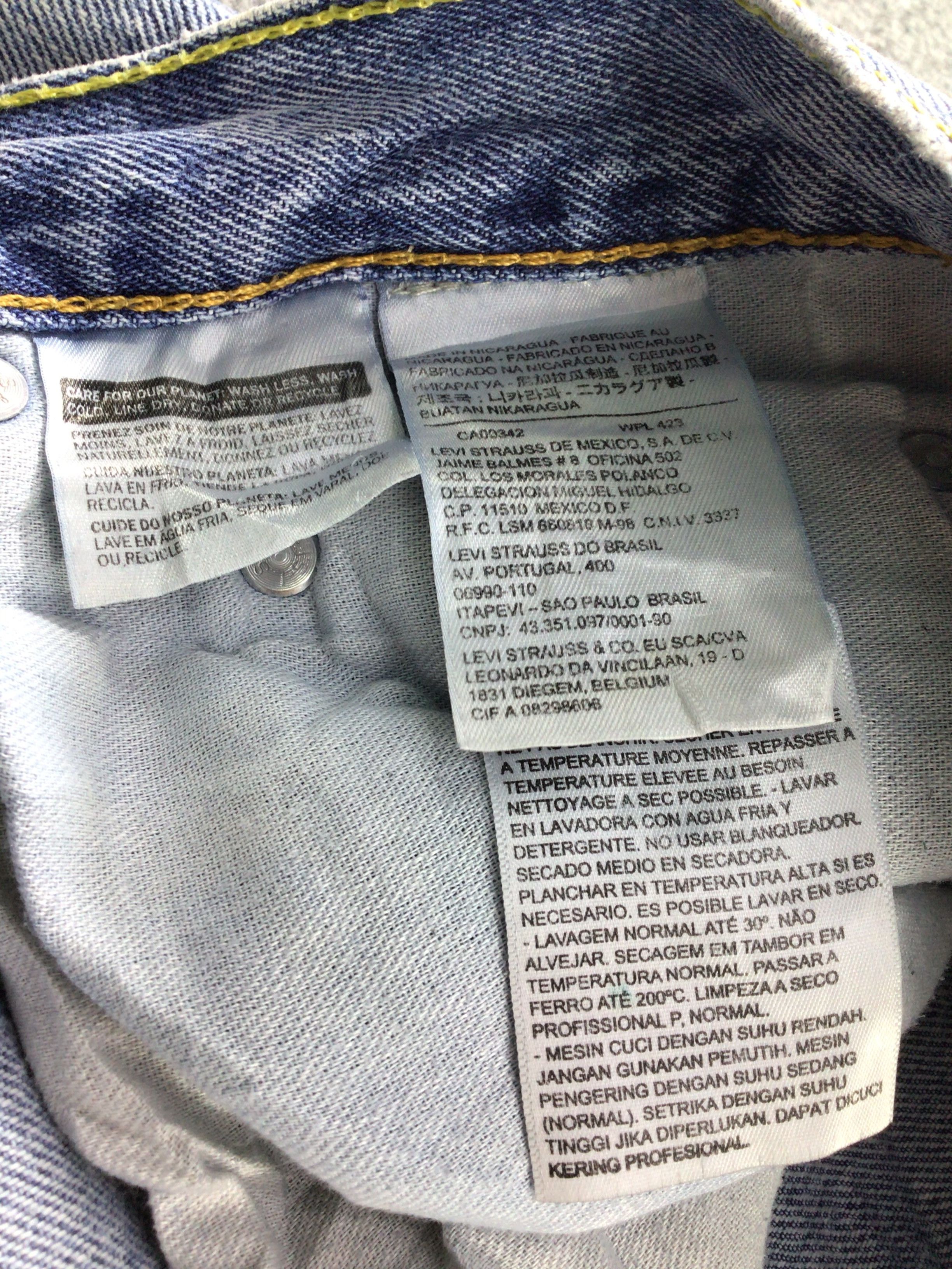 Levi's Vintage Levis 560 Jeans-J462 Size US 34 / EU 50 - 11 Thumbnail