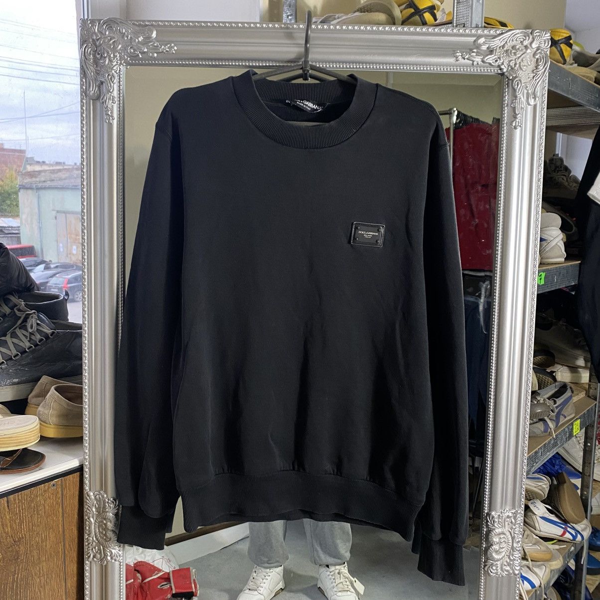 Dolce & Gabbana Vintage Dolce Gabbana Sweatshirt Metal logo Size US M / EU 48-50 / 2 - 1 Thumbnail