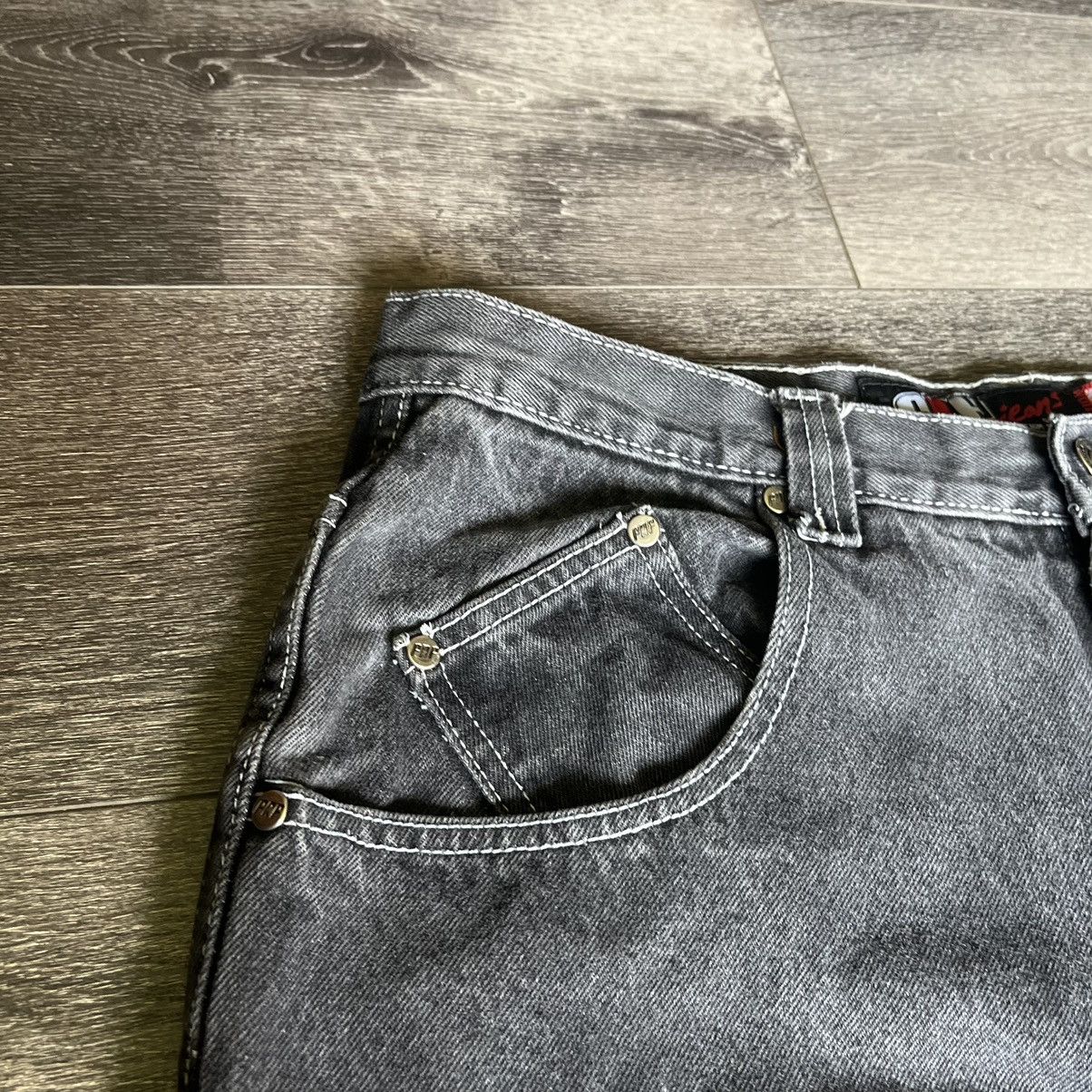 Vintage Vintage 1990s FNF Carpenter Skater Baggy Denim Jeans 34x32 Size US 34 / EU 50 - 6 Thumbnail