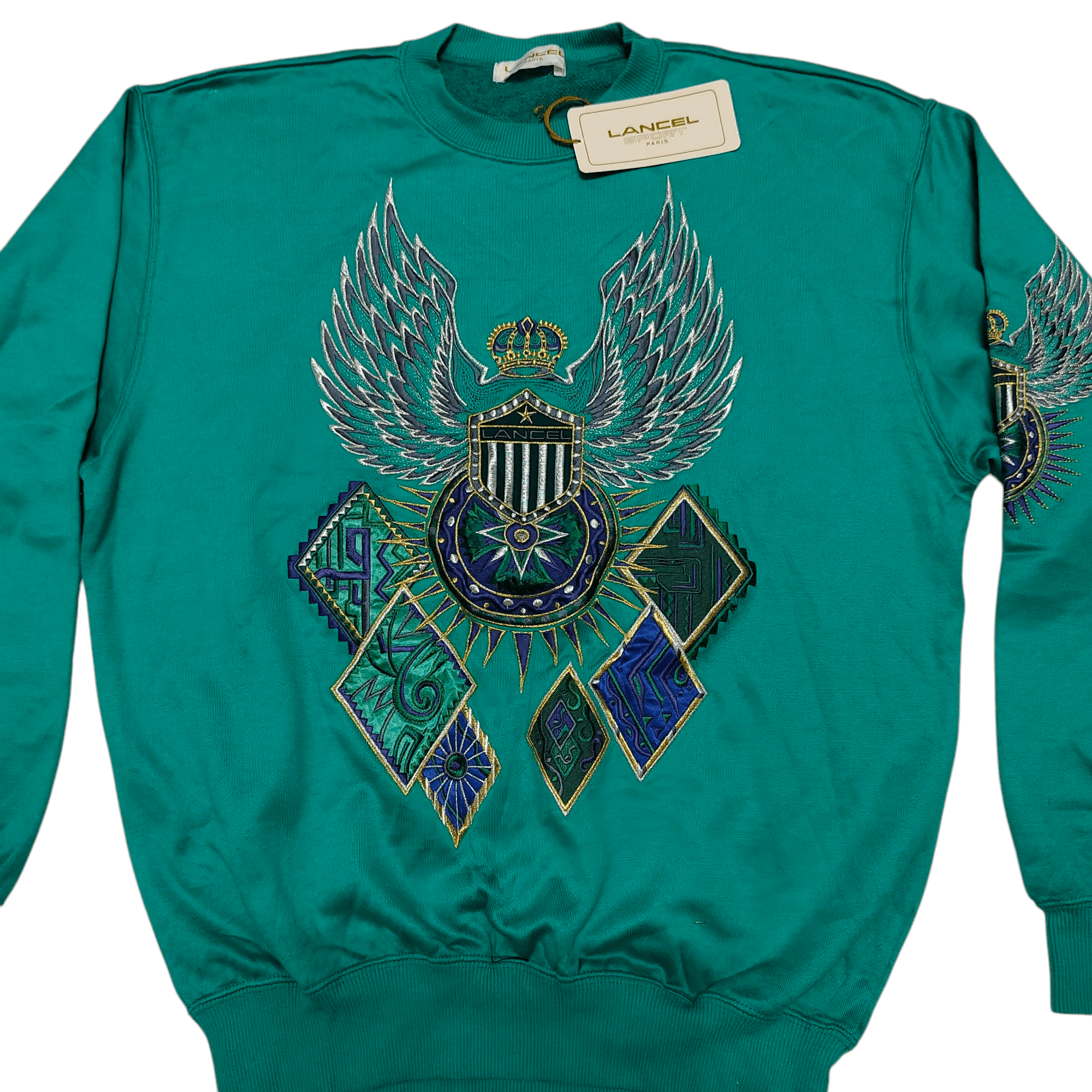 Lancel 90s LANCEL Embroidery Crewneck Size US M / EU 48-50 / 2 - 7 Thumbnail