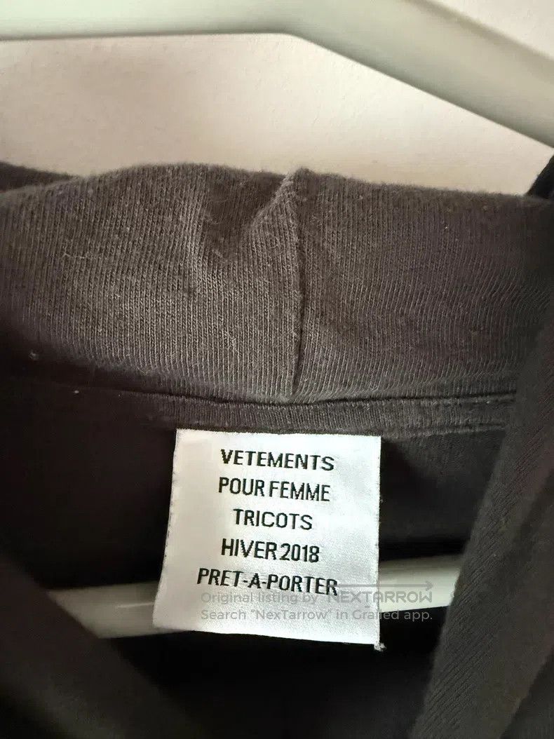 Vetements Vetements Titanic thin hoodie Size US S / EU 44-46 / 1 - 4 Thumbnail