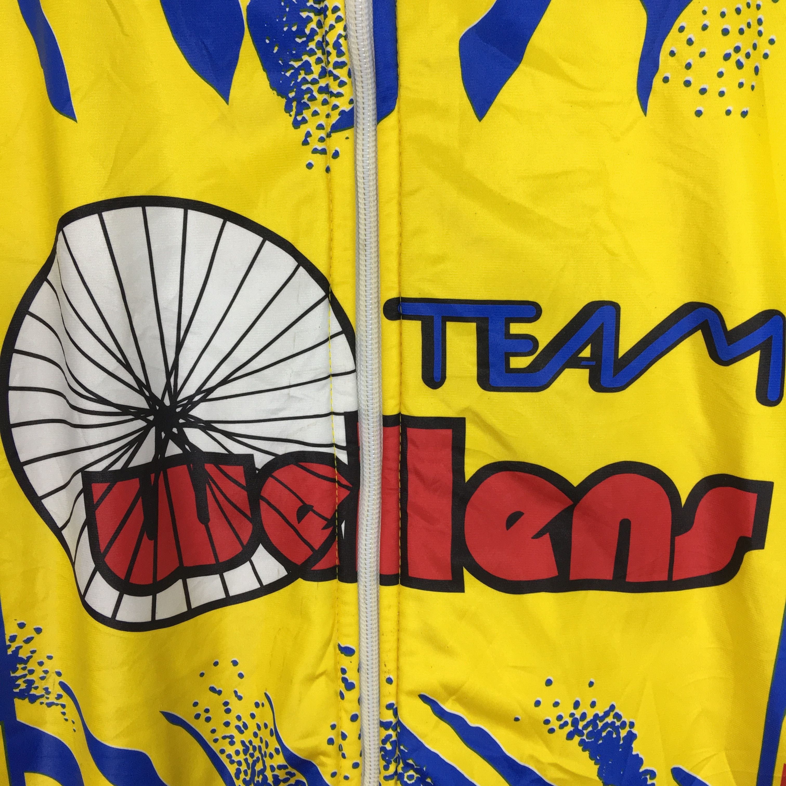 Sports Specialties Vintage 90's Team Wellens Cycling Sport Bomber Jacket Size US M / EU 48-50 / 2 - 6 Thumbnail