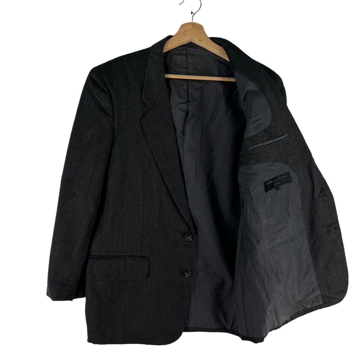Comme des Garcons Homme 🔥VINTAGE 80’s COMME DES GARCONS HOMME DOUBLE BREAST COATS Size US S / EU 44-46 / 1 - 9 Thumbnail