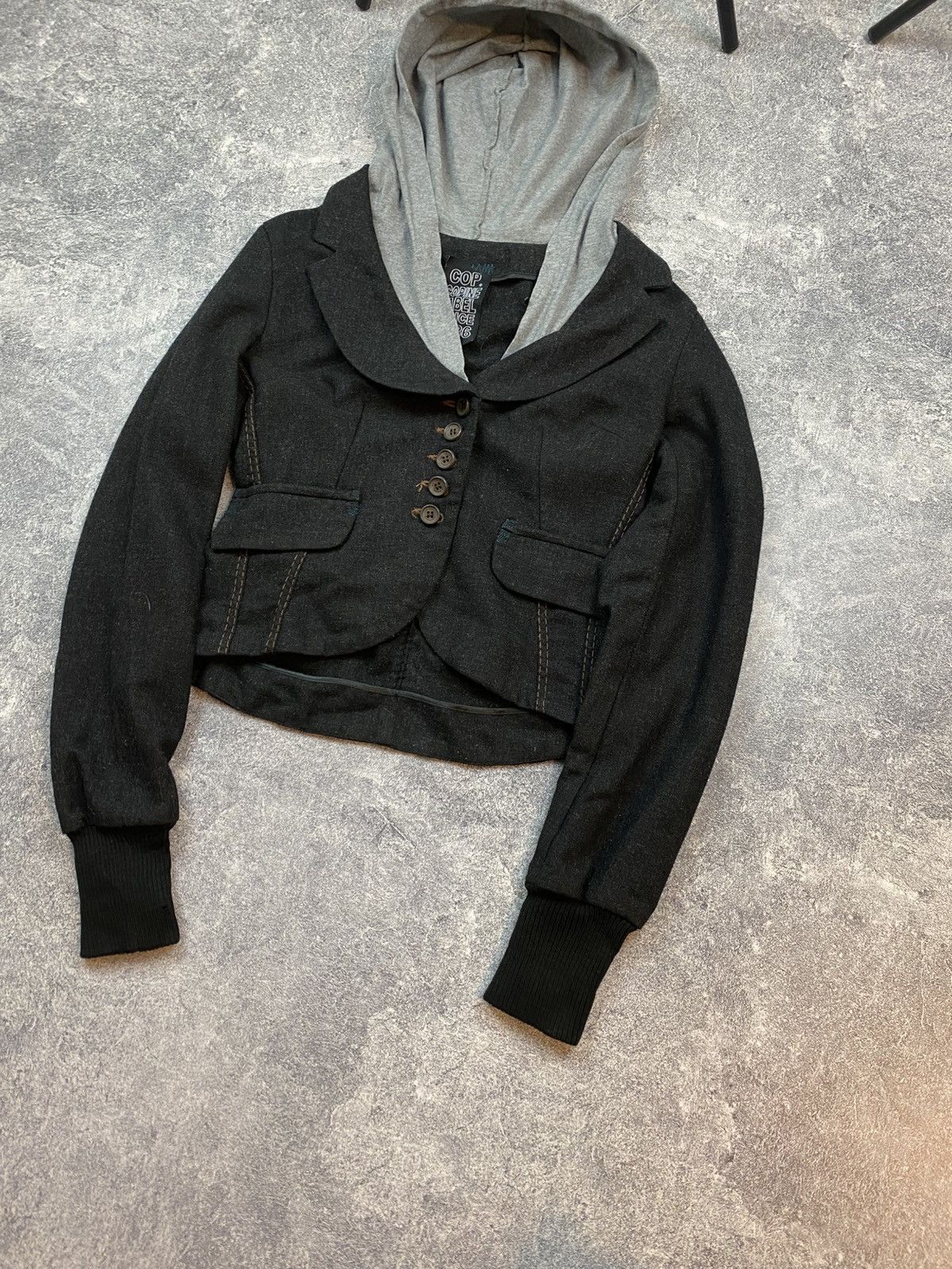 Cop Copine Cop Copine wool jacket Size M (real size XS-S) Size S / US 4 / IT 40 - 3 Thumbnail