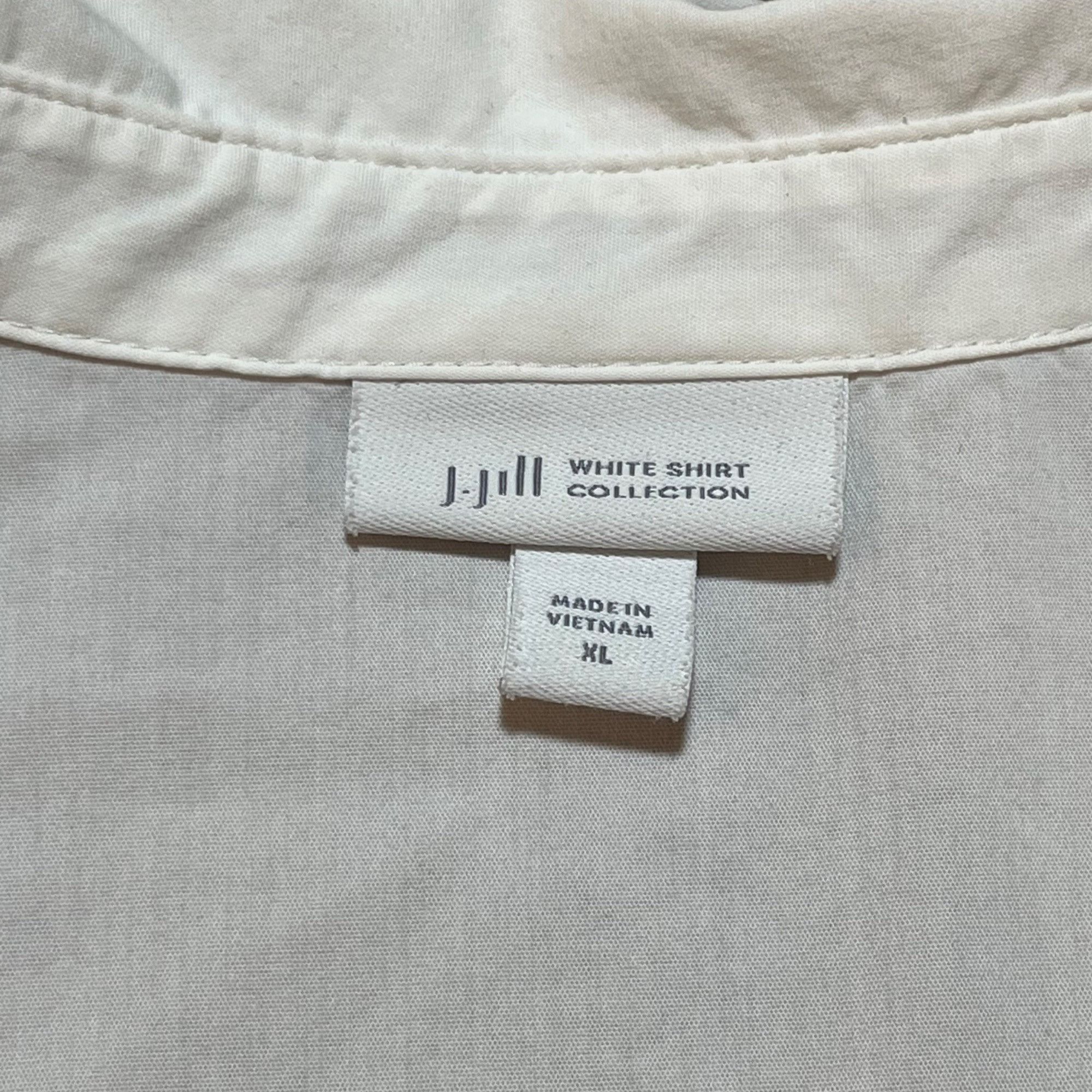 Other J. Jill Classic White Button Shirt XL Essential Layering Wor Size XL / US 12-14 / IT 48-50 - 4 Thumbnail