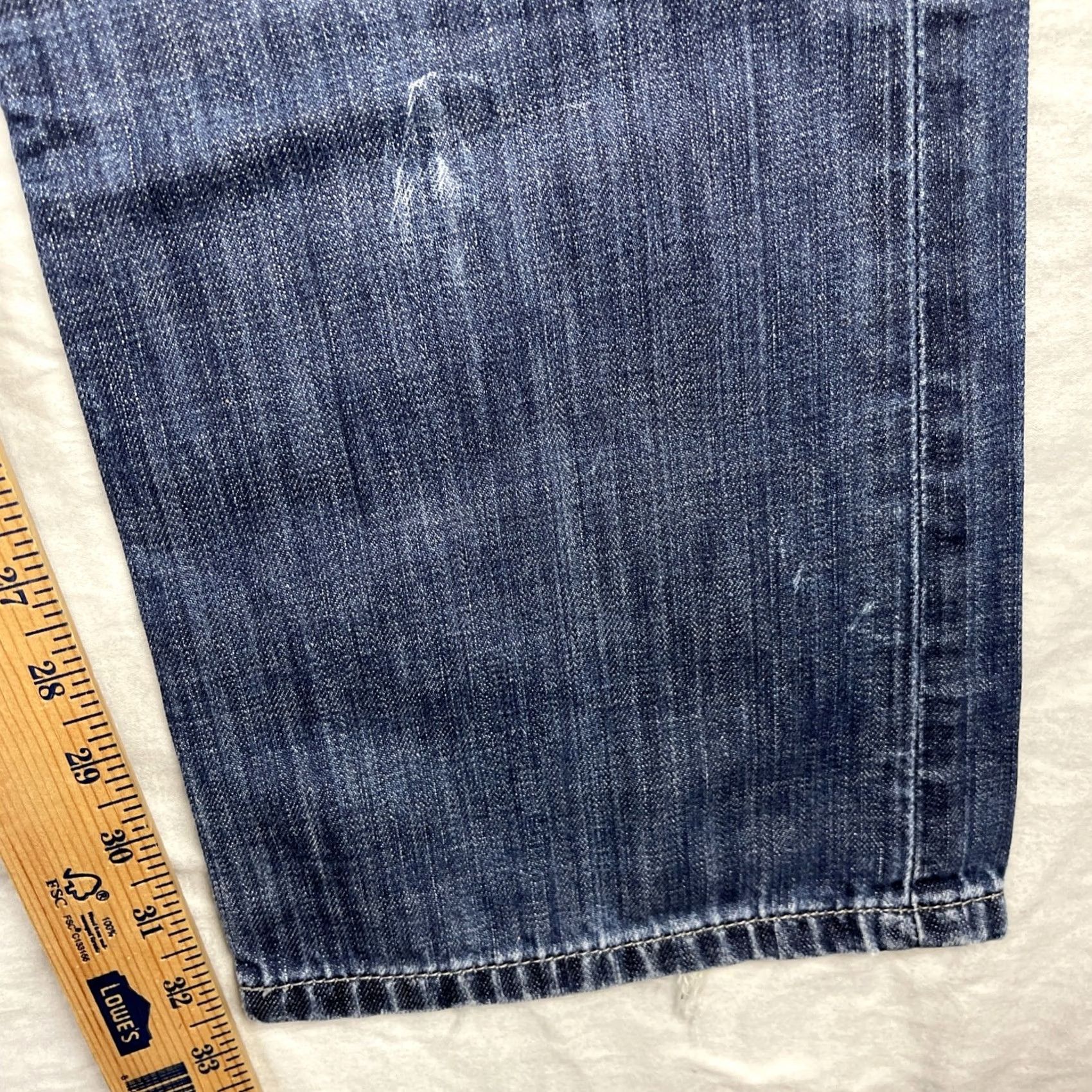 Vintage Joes Jeans Mens 31x33 Denim Jeans Classic Straight Sullivan Wash Y2K Adult Mens 31x33 Blue Jeans Size US 31 - 4 Thumbnail