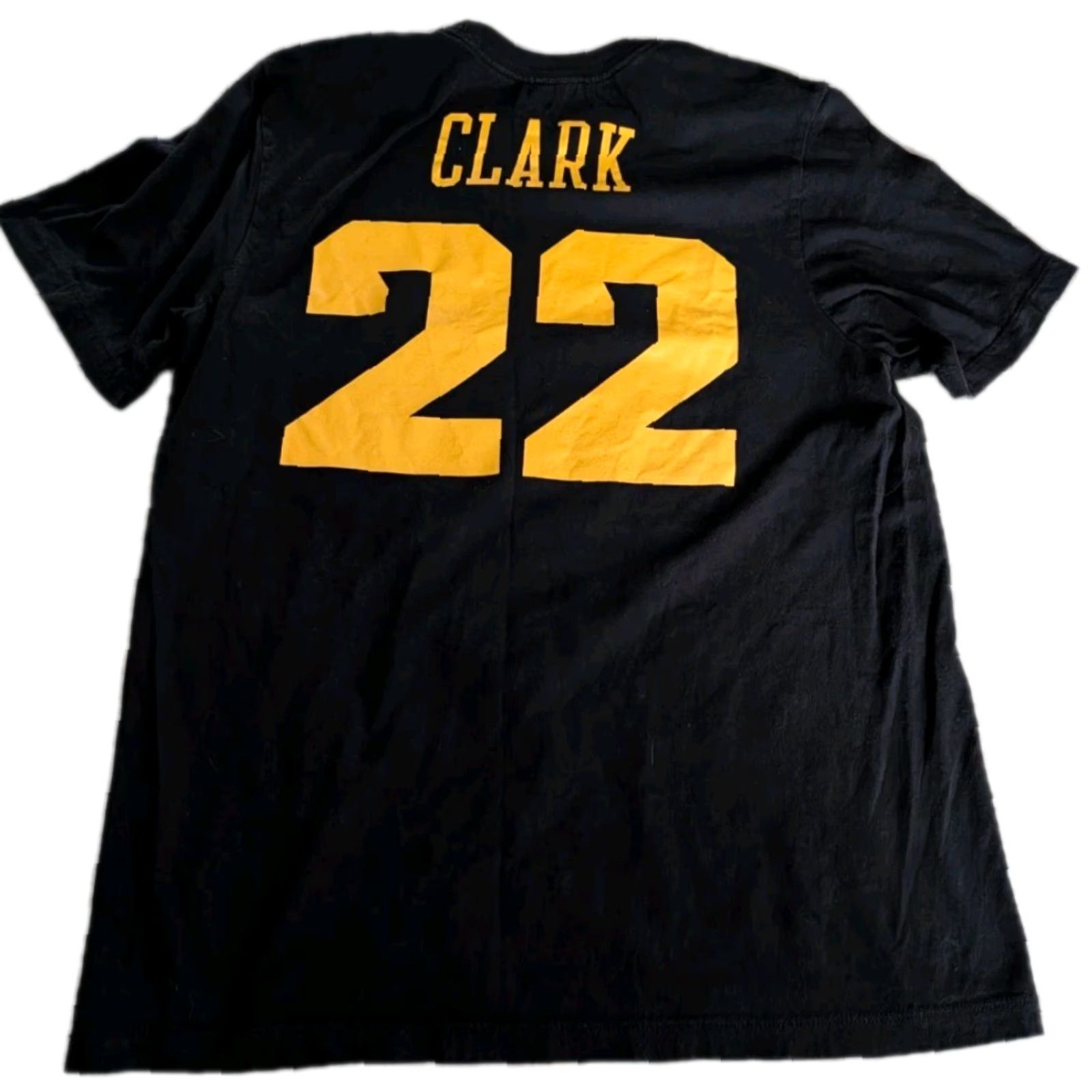 Nike Nike Caitlyn Clark Athletic T-Shirt Women's Size M Black Yellow Graphic Basketball Size M / US 6-8 / IT 42-44 - 7 Thumbnail