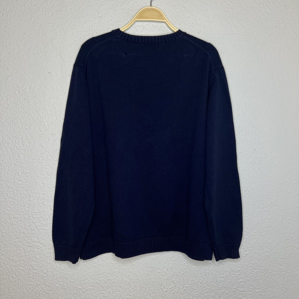 Yves Saint Laurent Yves Saint Laurent YSL Jumper Sweater Knitwear Navy Size US XL / EU 56 / 4 - 6 Thumbnail