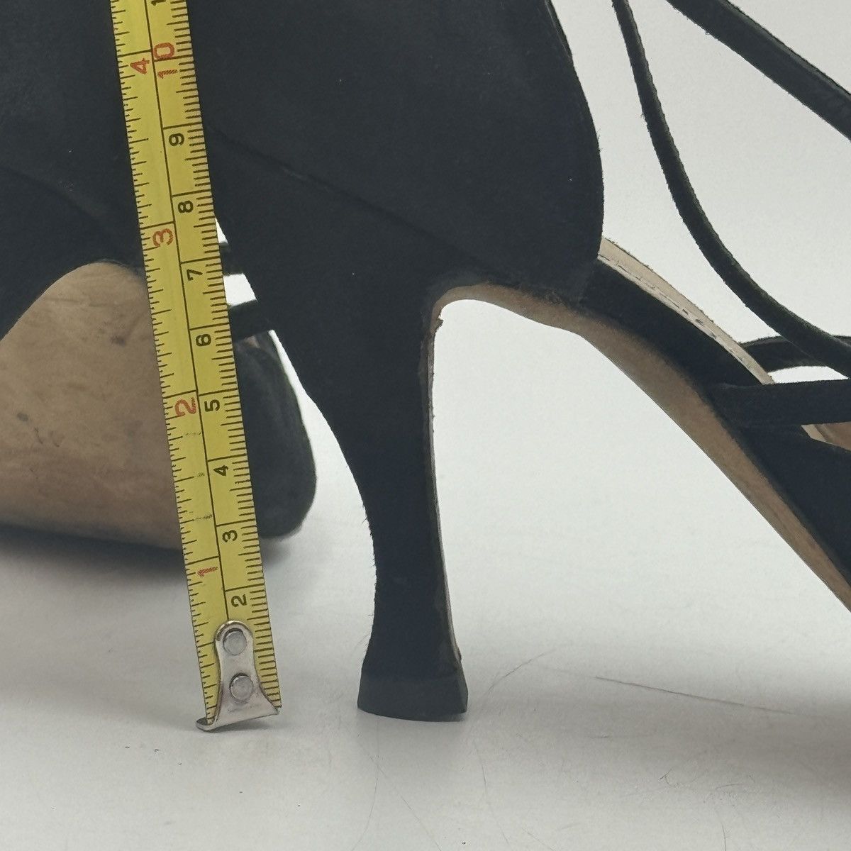 Manolo Blahnik Manolo Blahnik Black Suede Heels Size US 11 / IT 41 - 8 Thumbnail