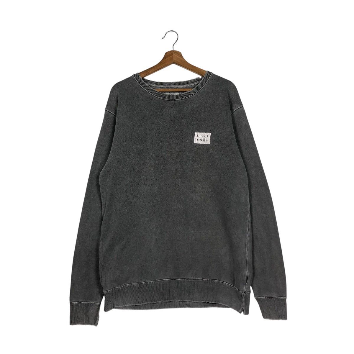 Billabong × Japanese Brand 📌Vintage Sweatshirt Billabong Big Logo Design Faded Design Size US L / EU 52-54 / 3 - 3 Thumbnail