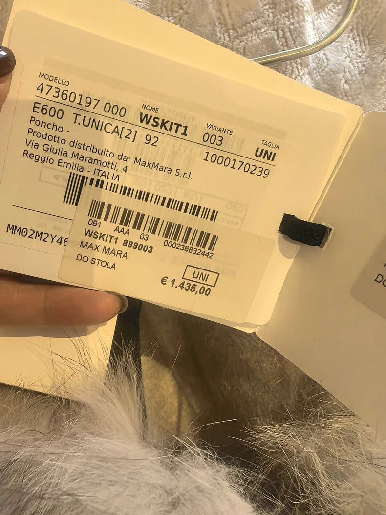 Max Mara Max Mara Cashmere Fox Fur Cloak Size S / US 4 / IT 40 - 6 Thumbnail