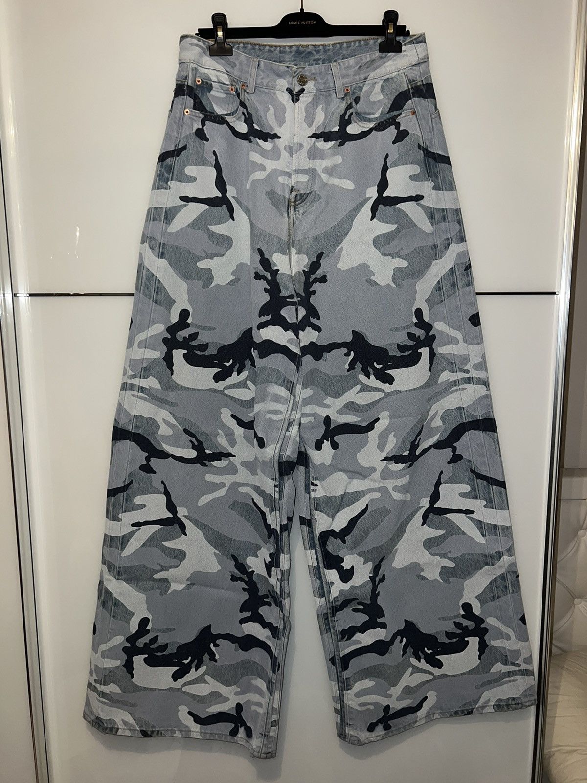 Vetements Camo Big Shape Jeans Size US 38 / EU 54 - 1 Thumbnail