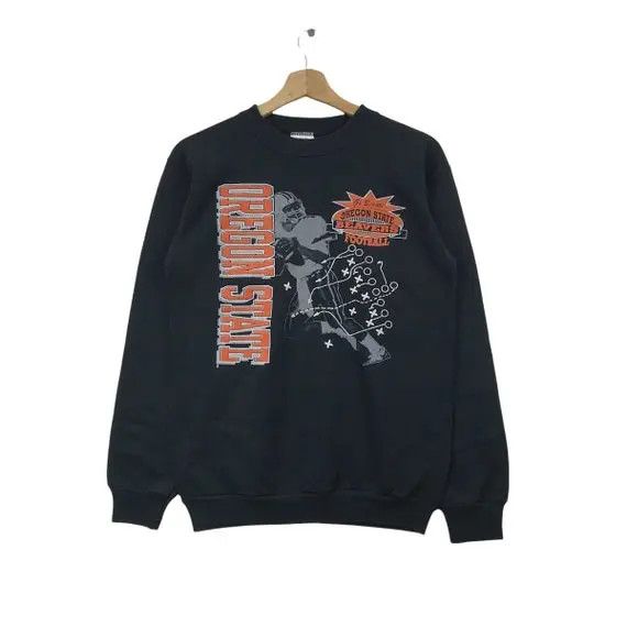 NFL × Vintage Vtg 90’ OREGON STATE Beavers Football NFL Sweatshirt Size US S / EU 44-46 / 1 - 1 Thumbnail