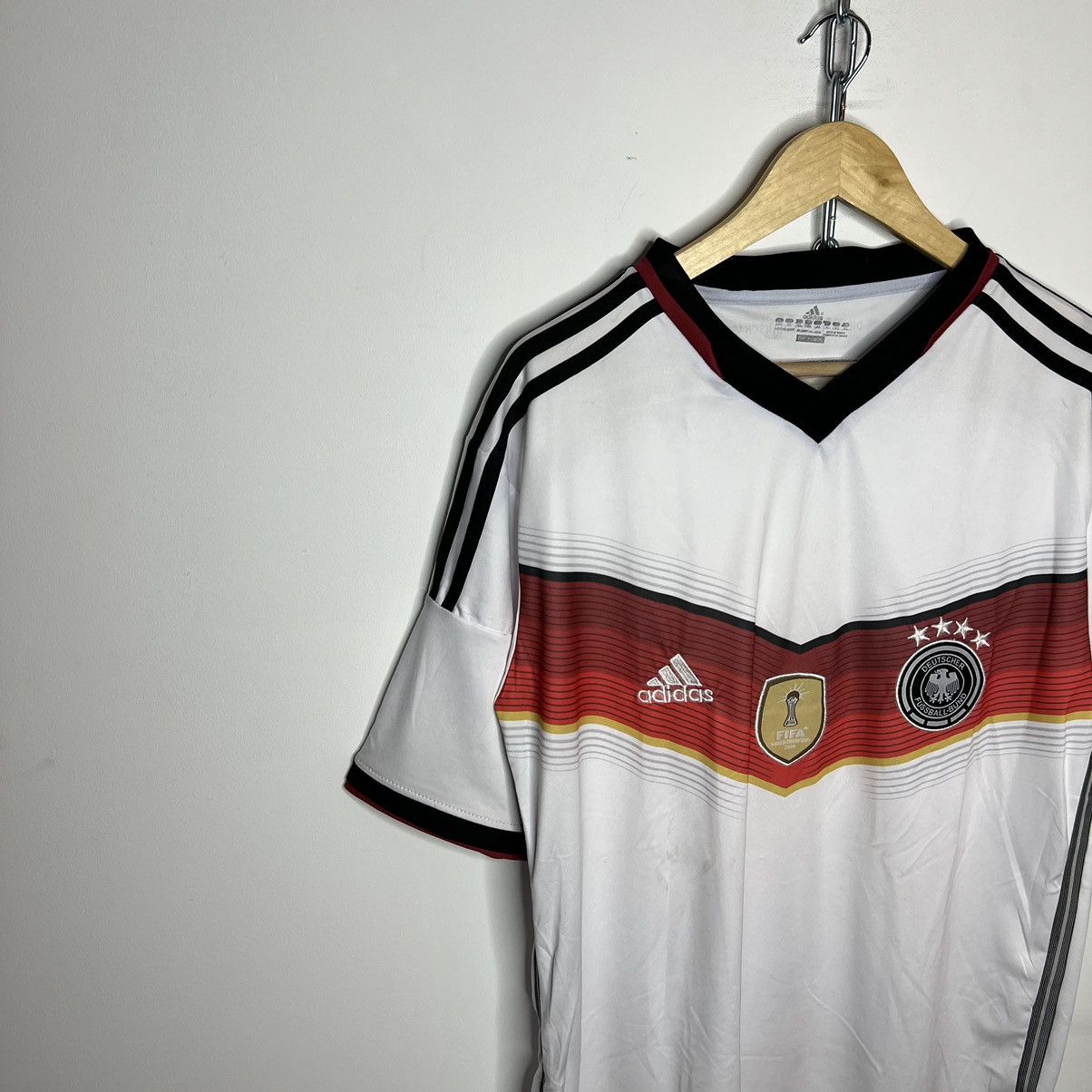 Adidas 2013 2014 Adidas Germany jersey Size US XL / EU 56 / 4 - 3 Thumbnail