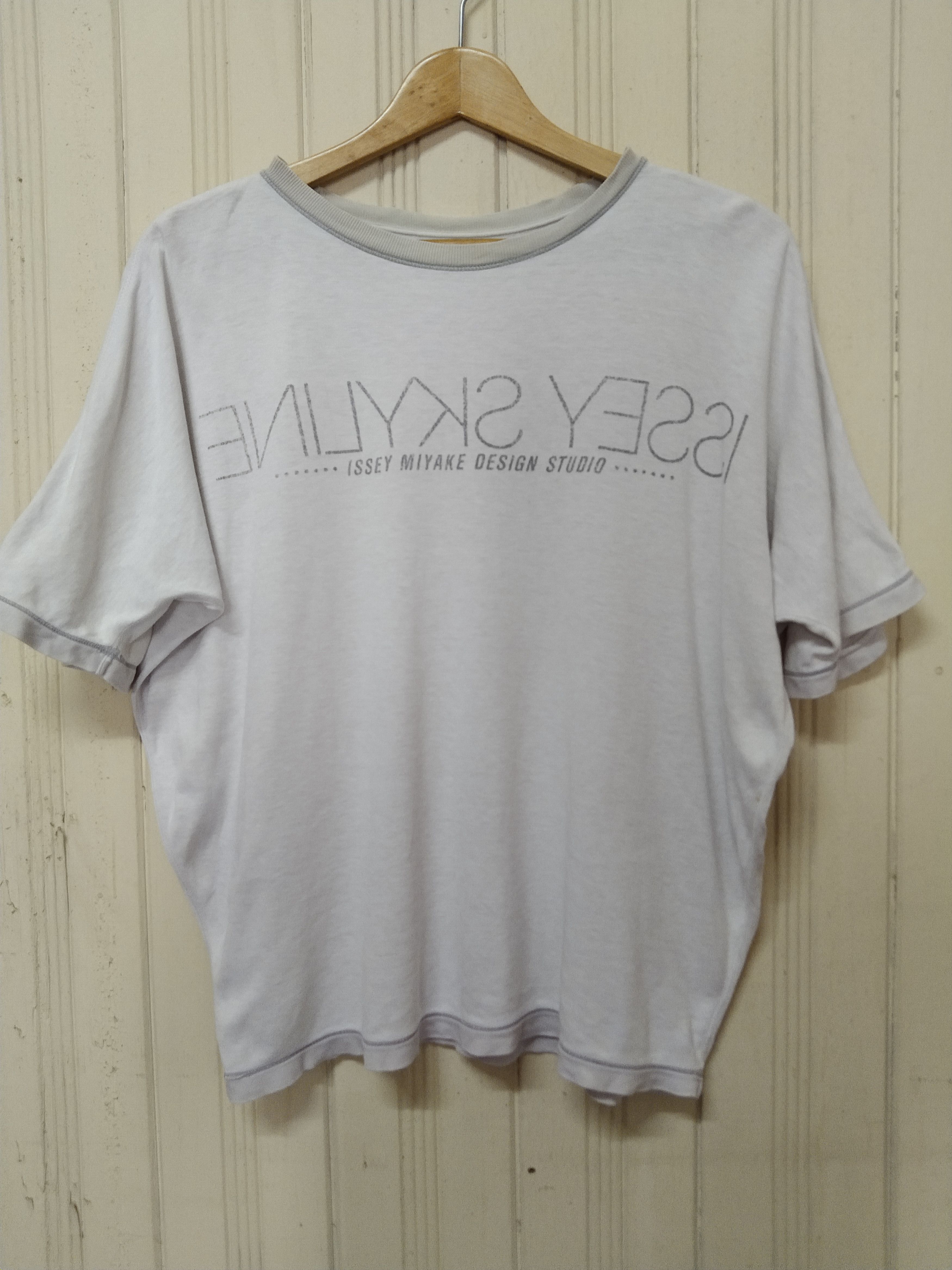 Issey Miyake × Vintage Vintage Issey Miyake Skyline Reversible Shirt Size US L / EU 52-54 / 3 - 1 Thumbnail
