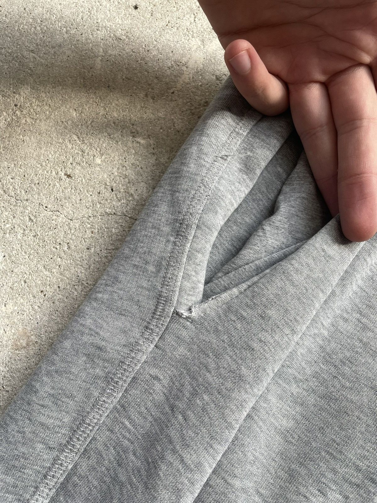 Nike × Vintage Vintage Sweatpants Nike buggy track pants grey Size US 34 / EU 50 - 7 Thumbnail