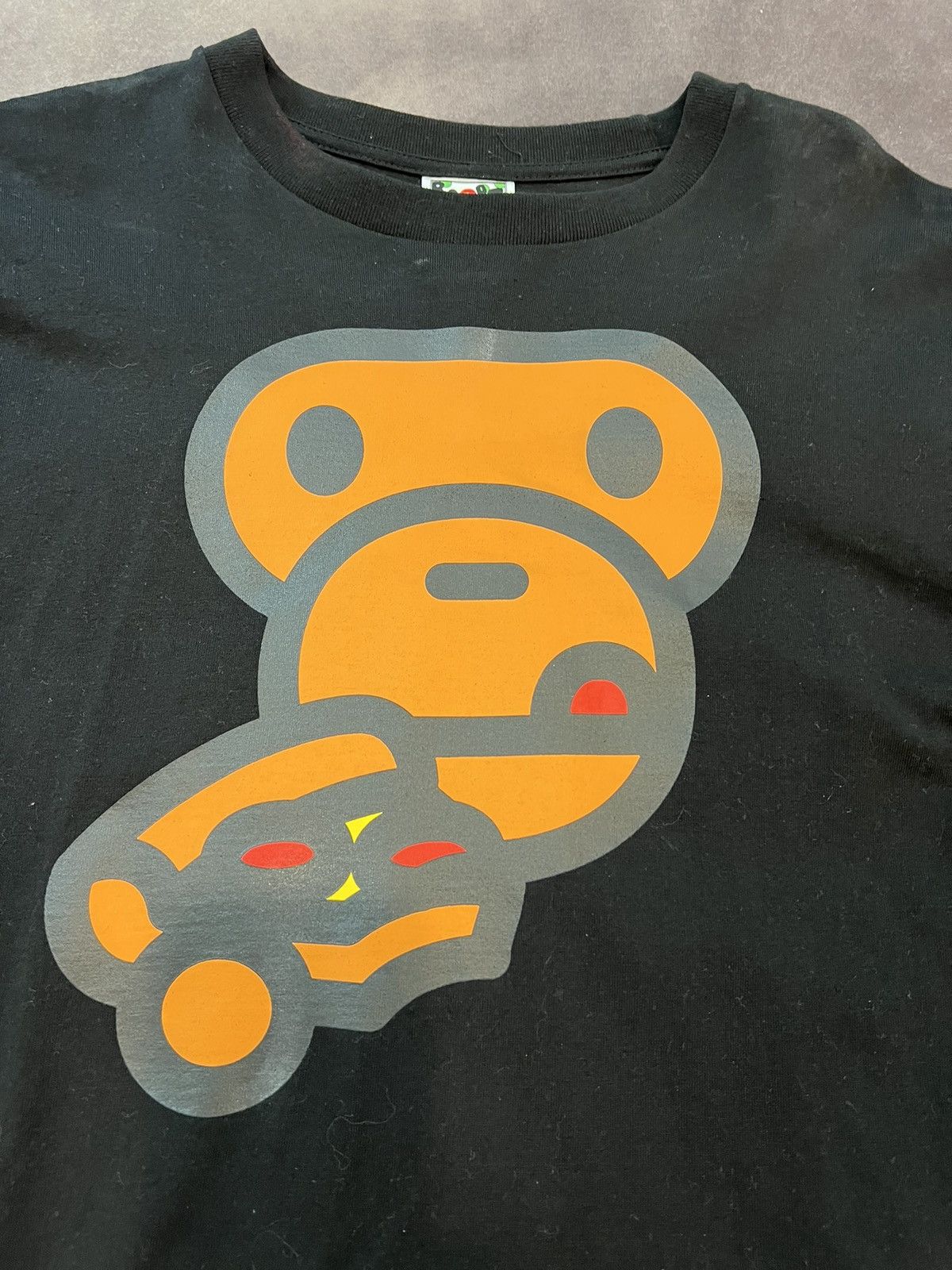 Bape Baby Milo Pizza Long Sleeve Tee Size US L / EU 52-54 / 3 - 3 Thumbnail