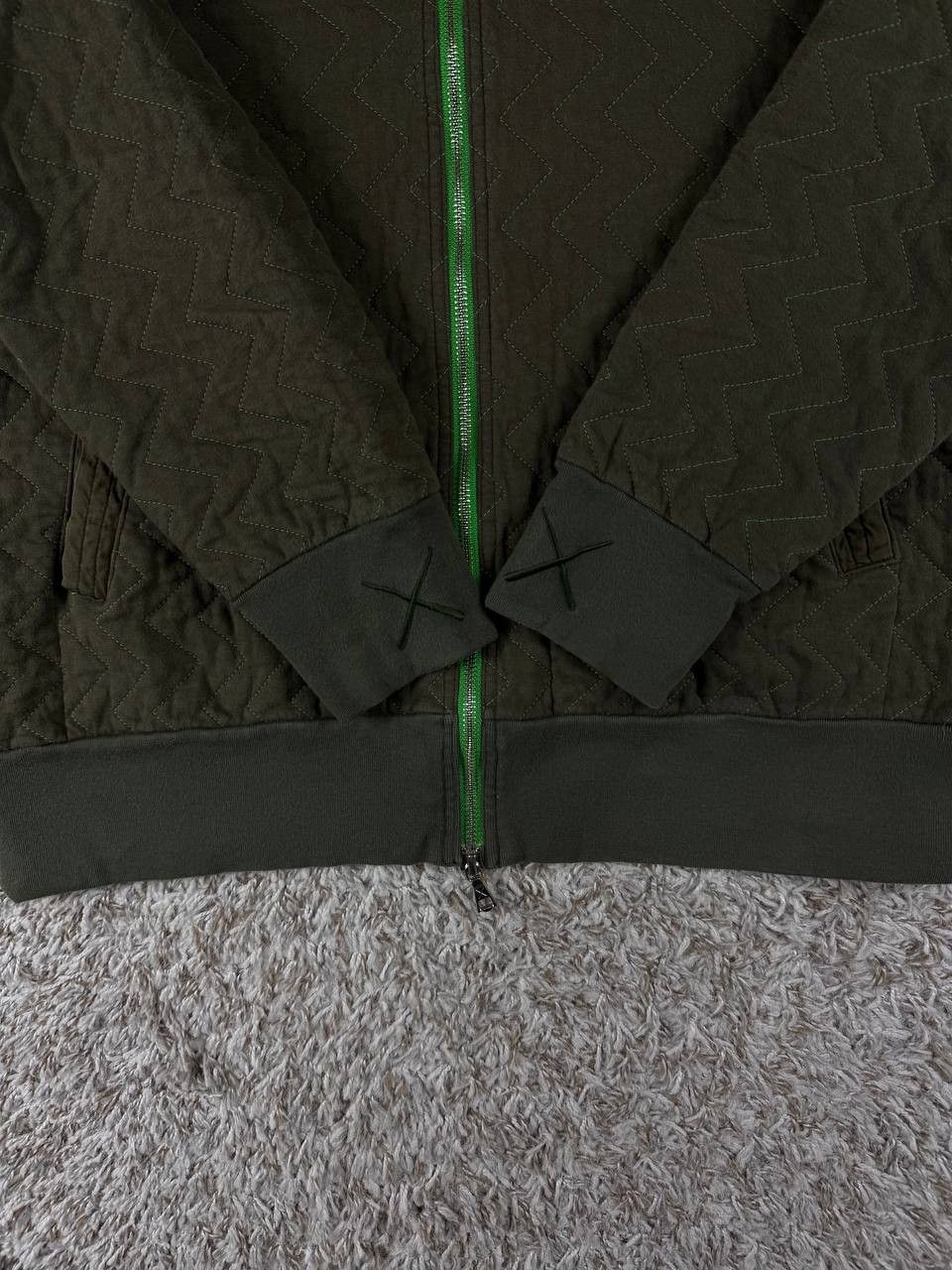 Original Fake OriginalFake KAWS Quilted Zip Hoodie Size US S / EU 44-46 / 1 - 5 Thumbnail