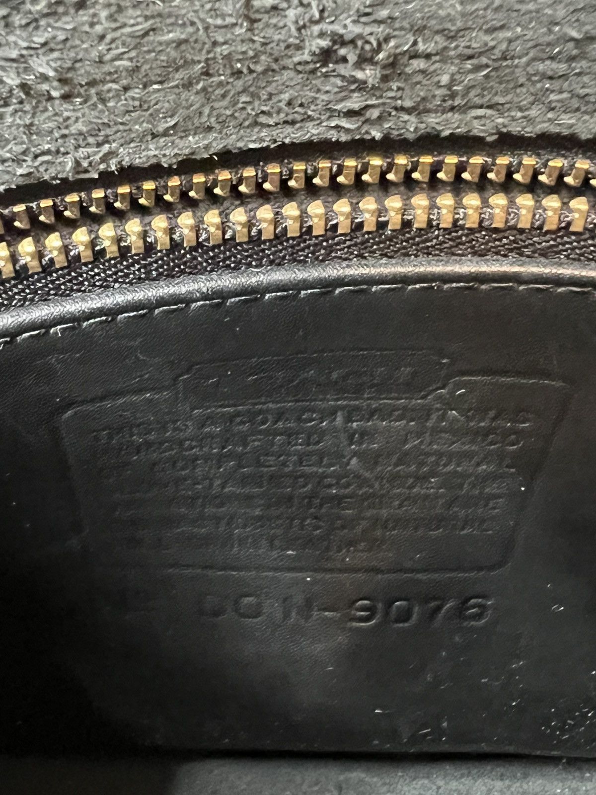 Coach Coach Legacy Companion 9076 Crossbody Purse Black Leather Size ONE SIZE - 3 Thumbnail