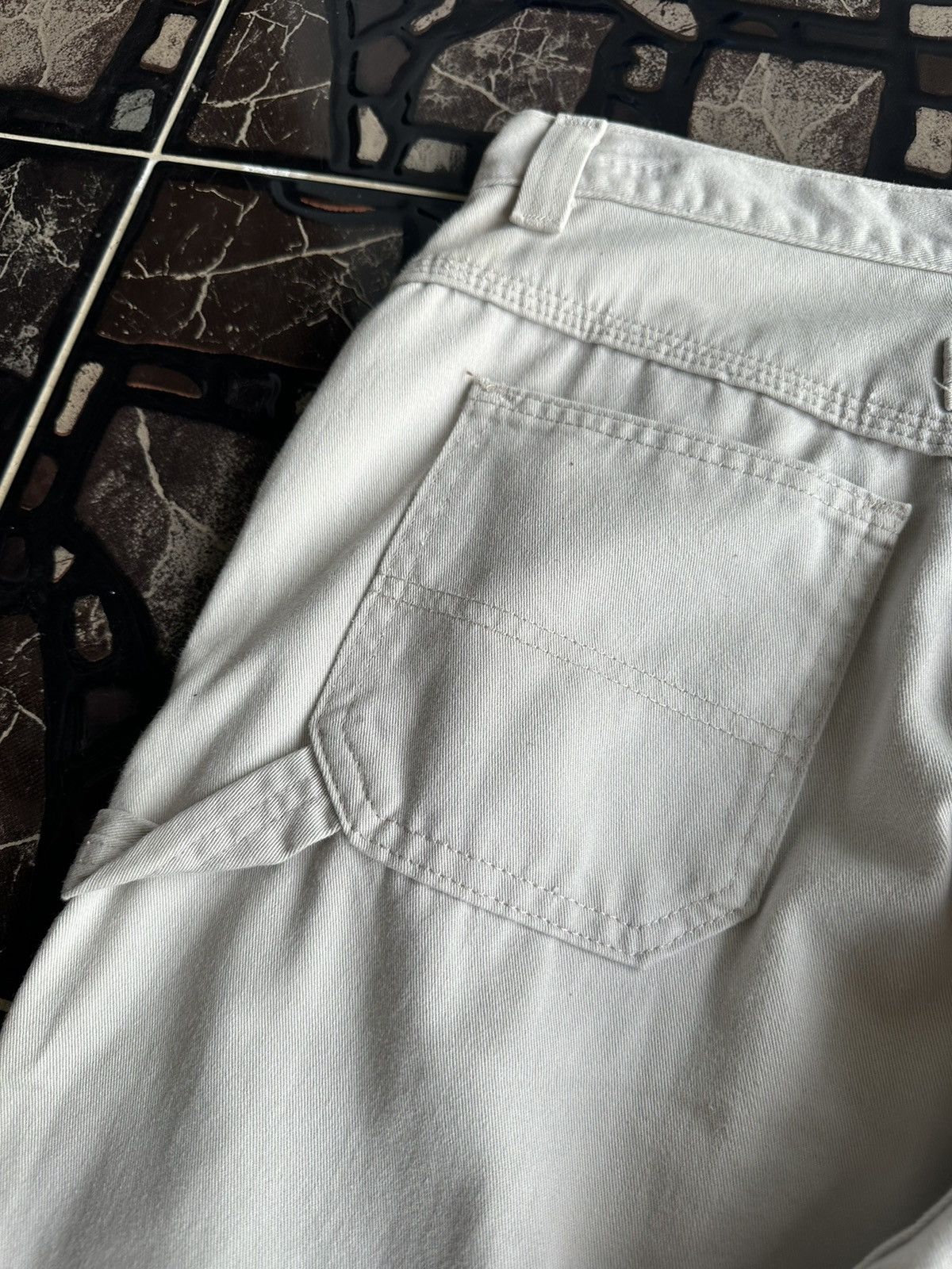Lee × Vintage Vintage Lee Rivets Usa Baggy Carpenter Pant D151 Size US 30 / EU 46 - 10 Thumbnail