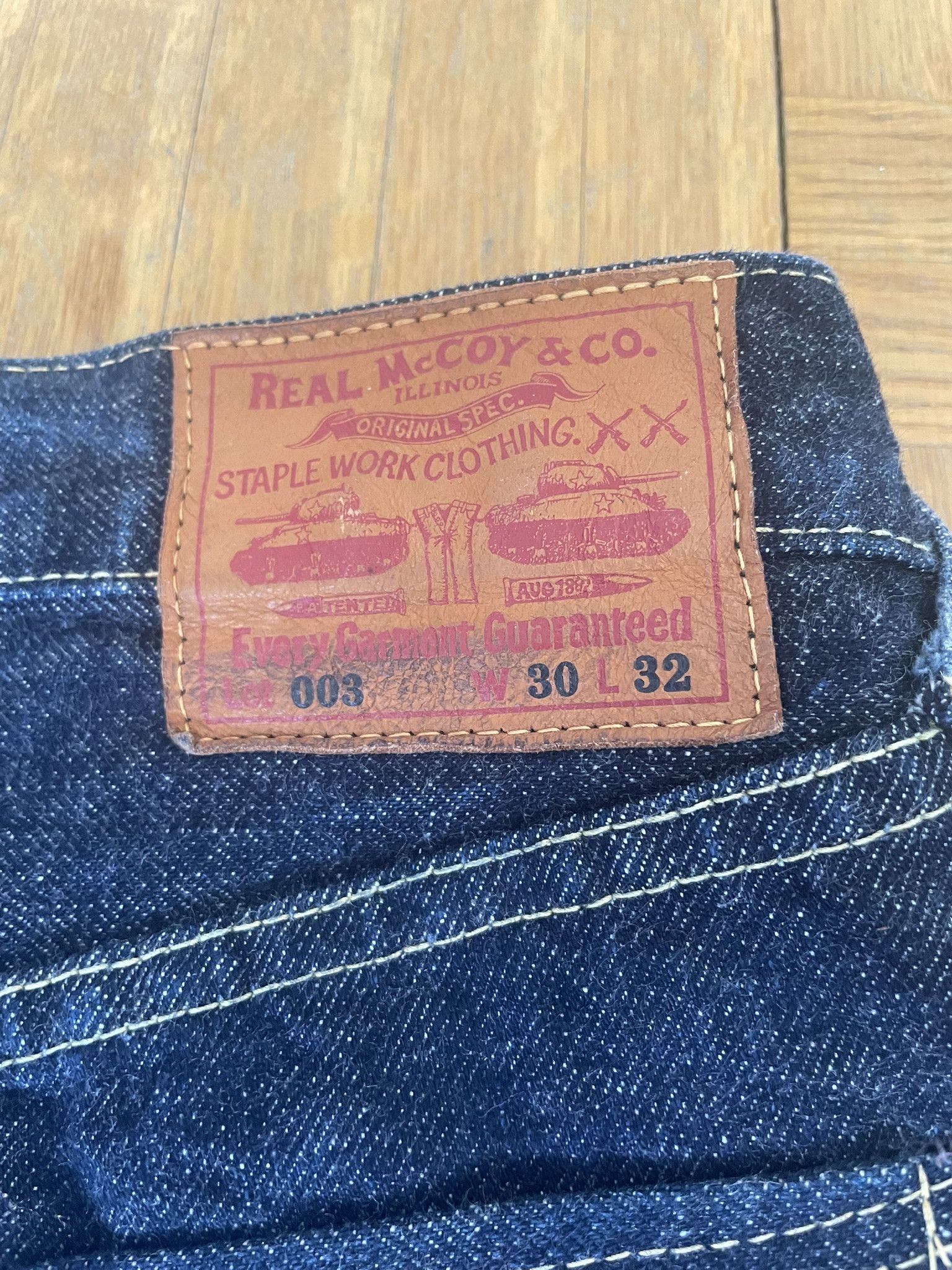 The Real McCoy's The Real Mccoy's Lot 003 jeans Size US 30 / EU 46 - 4 Thumbnail