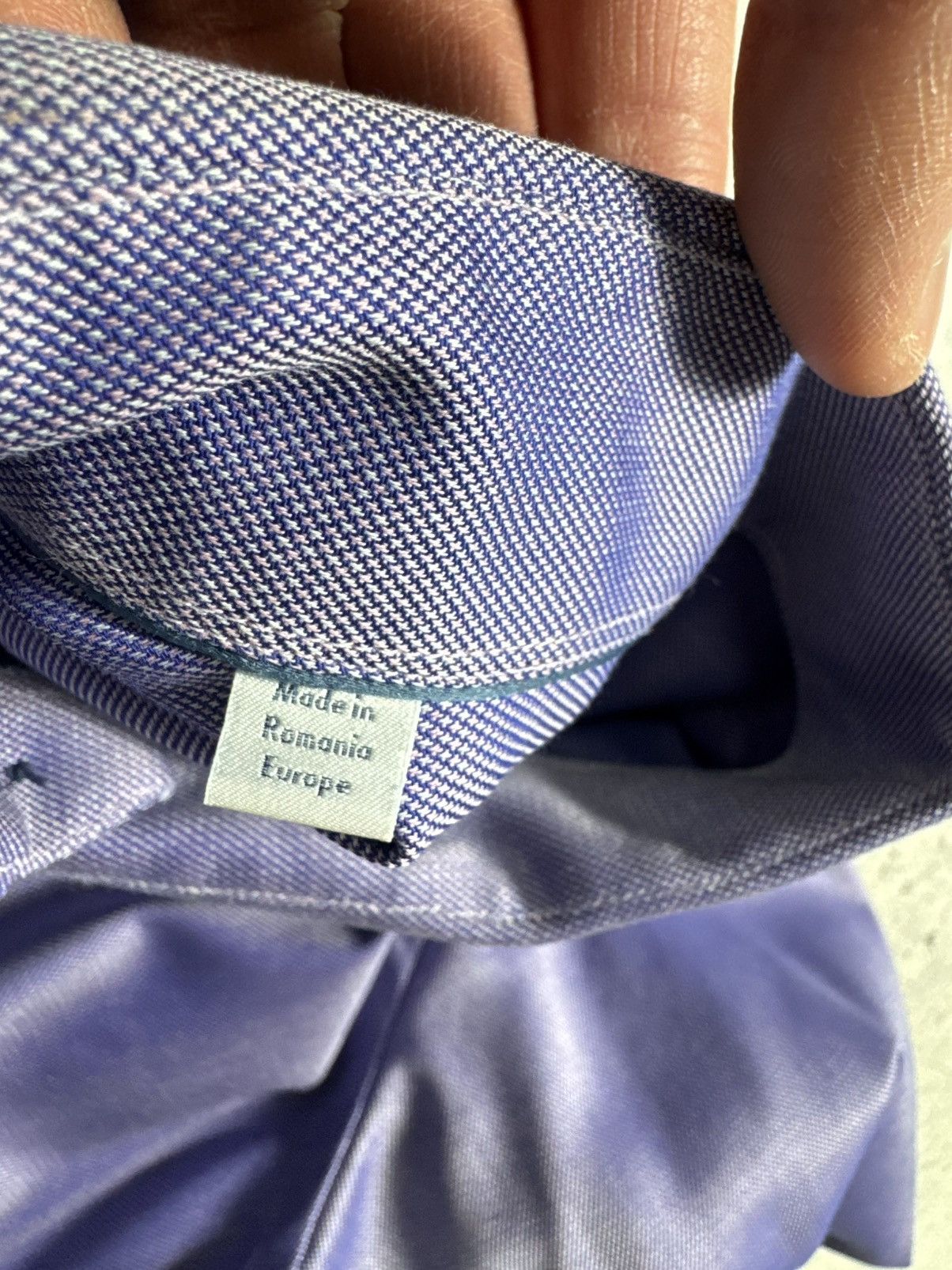 Eton Eton Luxury Button Up Purple Shirt Size M Size US M / EU 48-50 / 2 - 5 Thumbnail