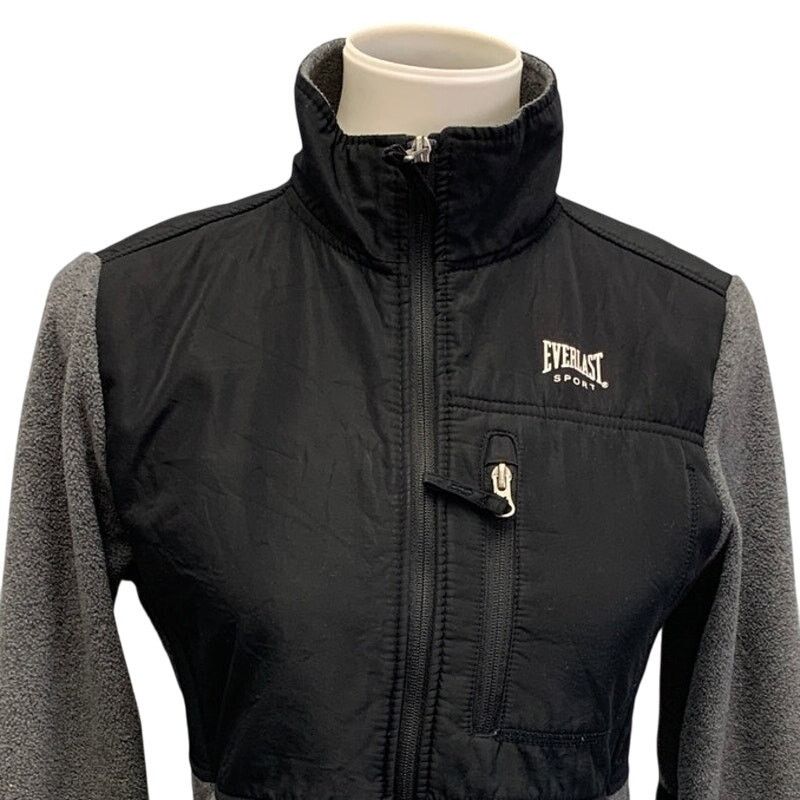 Everlast Everlast Sport Womens Small Full Zip Polyester Fleece Jacket Size S / US 4 / IT 40 - 2 Thumbnail