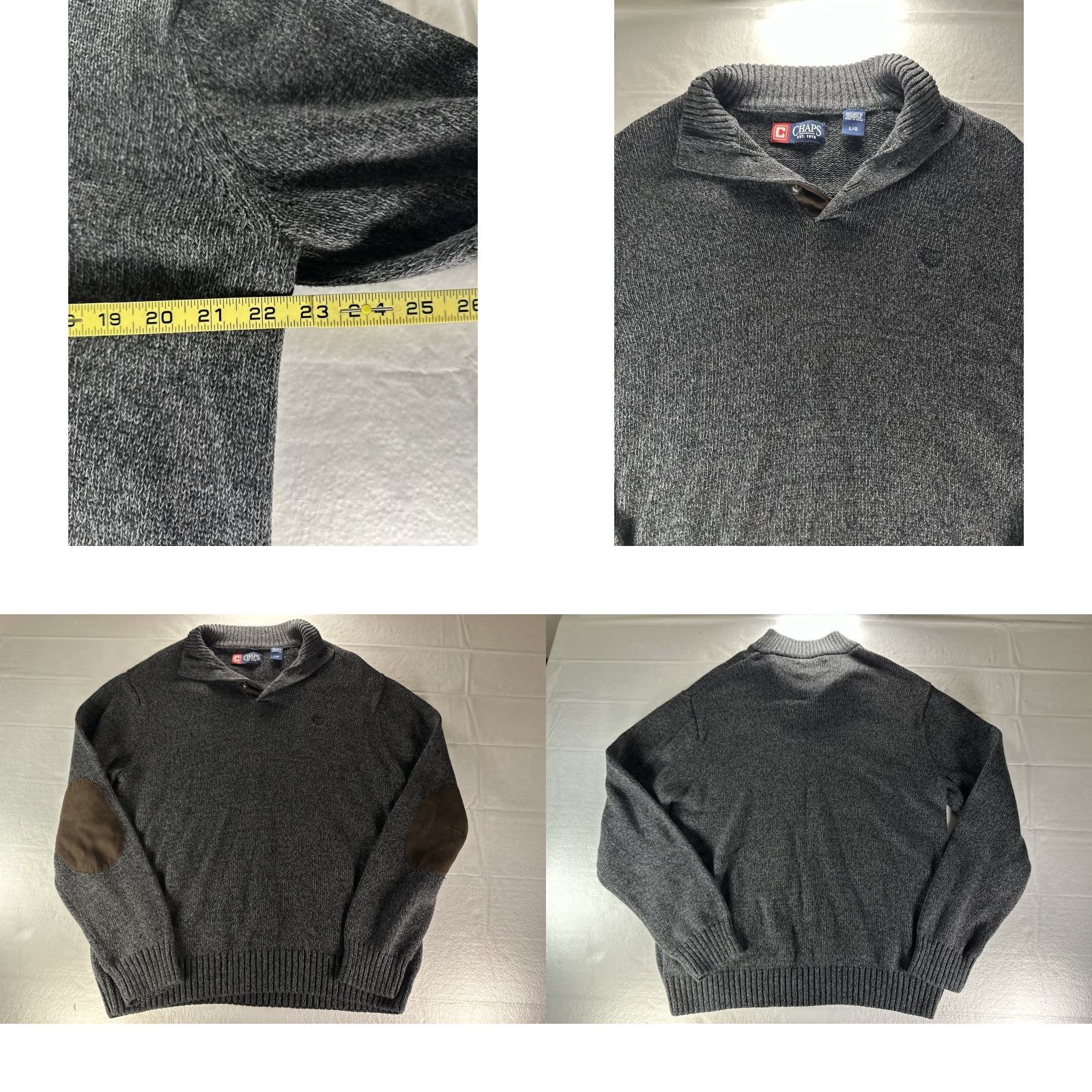 Chaps Chaps Mens Sweater Shirt? Size US S / EU 44-46 / 1 - 8 Thumbnail
