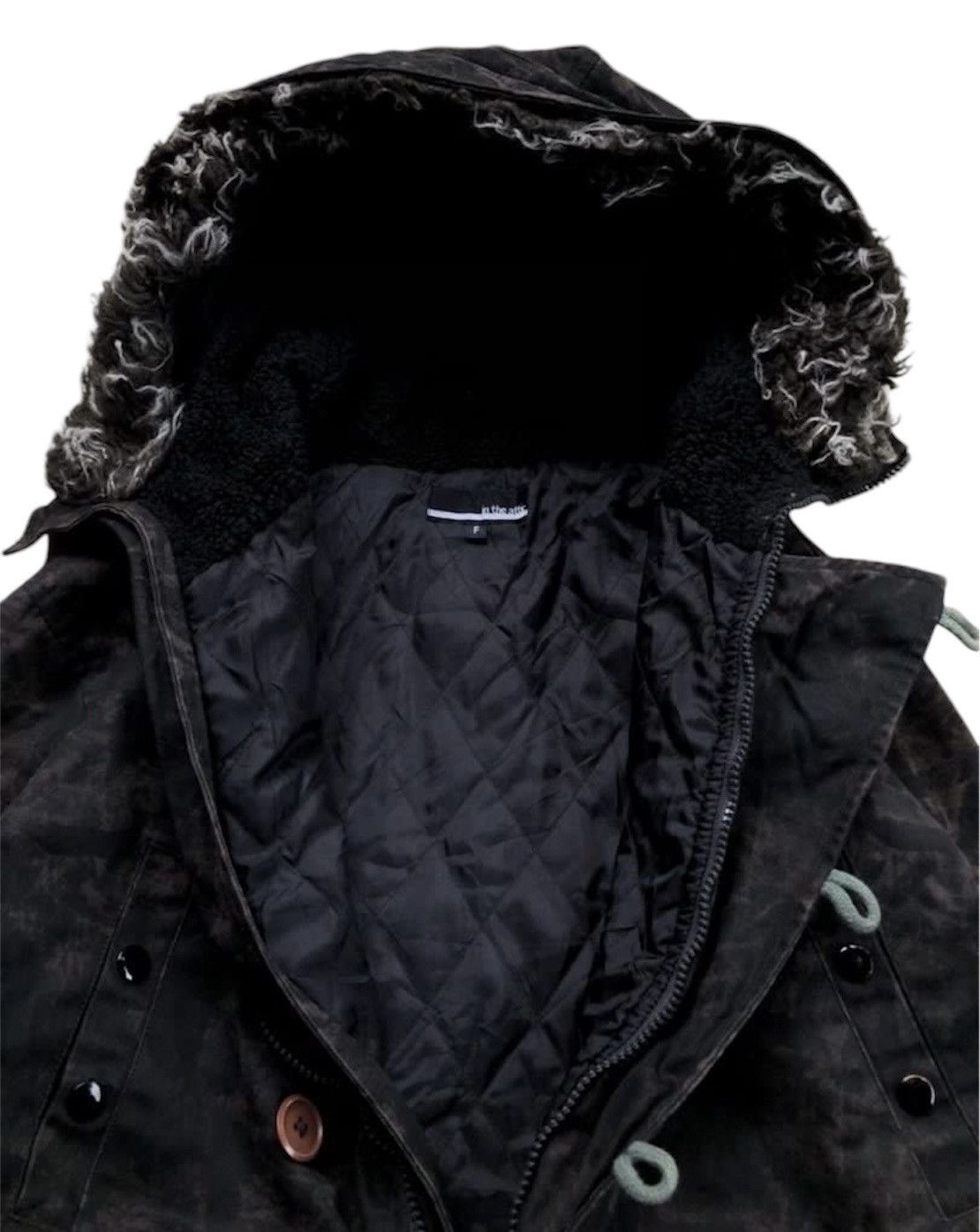 In The Attic In The Attic Camouflage Hooded Jacket - Size F Size US M / EU 48-50 / 2 - 4 Thumbnail