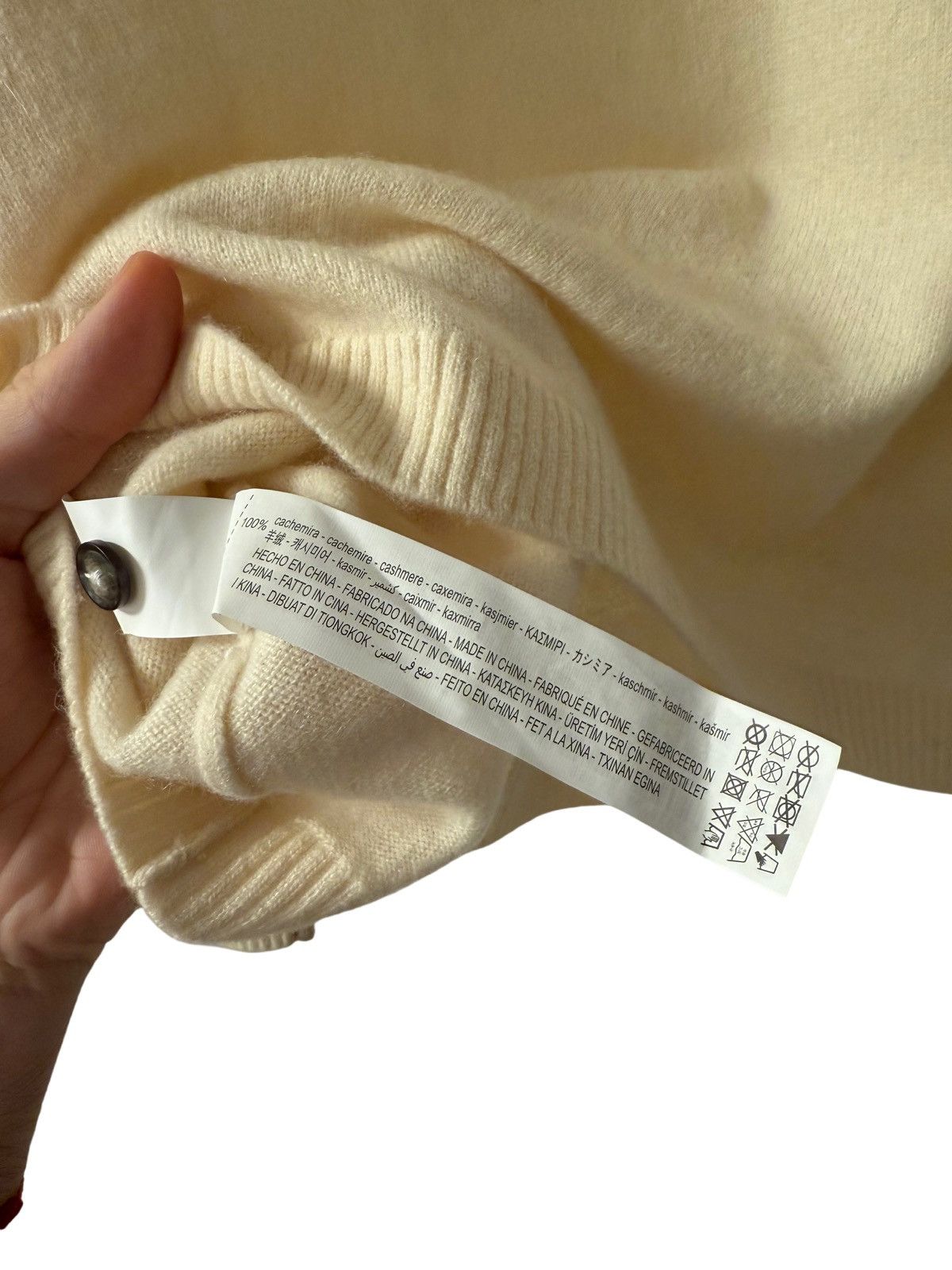 Zara ZARA 100% CASHMERE KNIT POLO SWEATER Size US M / EU 48-50 / 2 - 5 Thumbnail