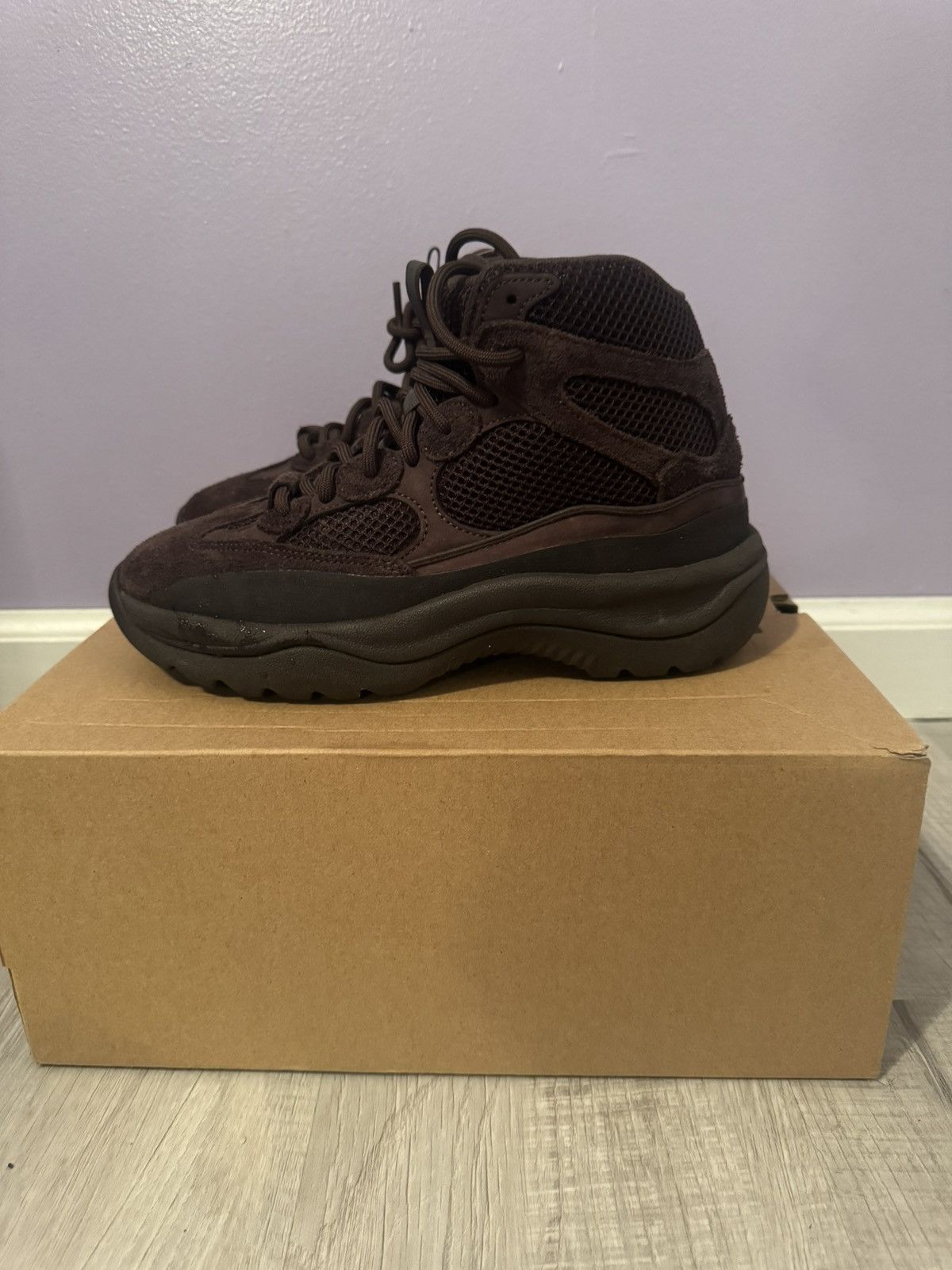 Yeezy 2019 Yeezy Desert Boot 'Oil' Size US 6.5 / EU 39-40 - 3 Thumbnail