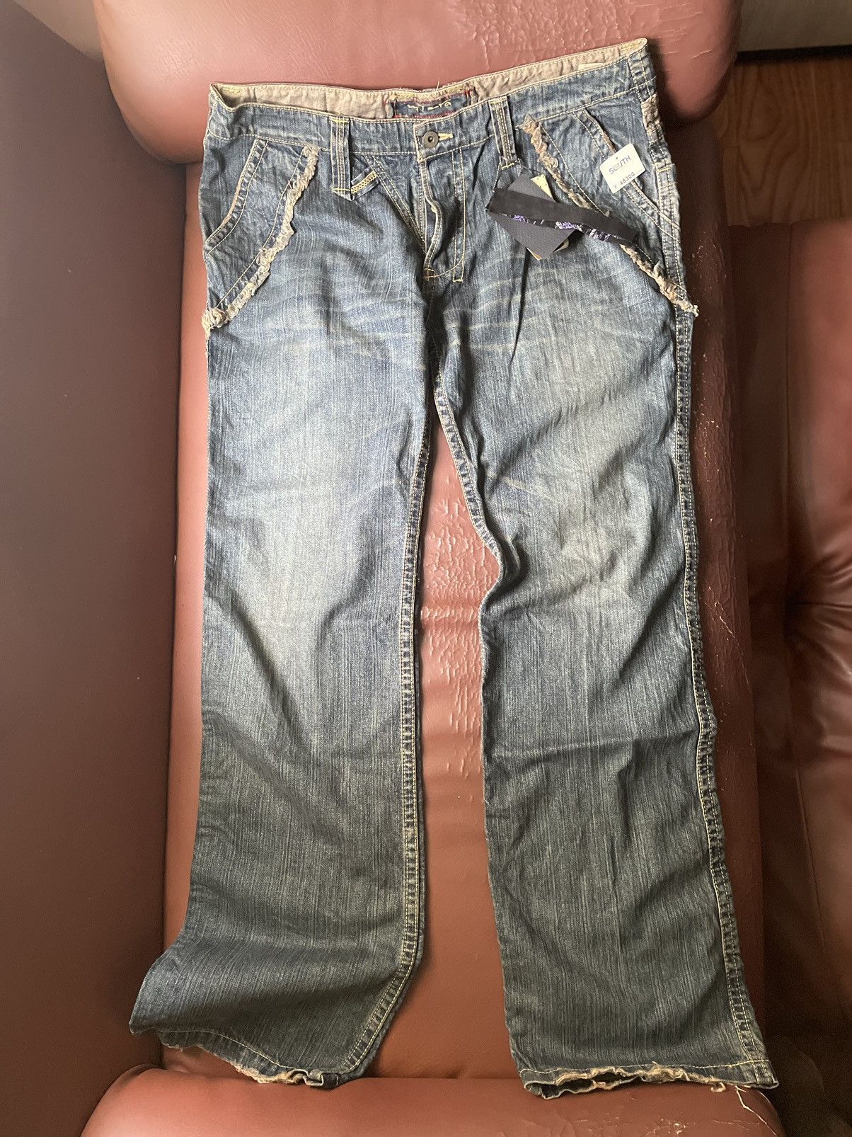 Mizra Jeans Kyoto VINTAGE MIZRA JEANS KYOTO (mpw-06024) Size US 36 / EU 52 - 2 Thumbnail