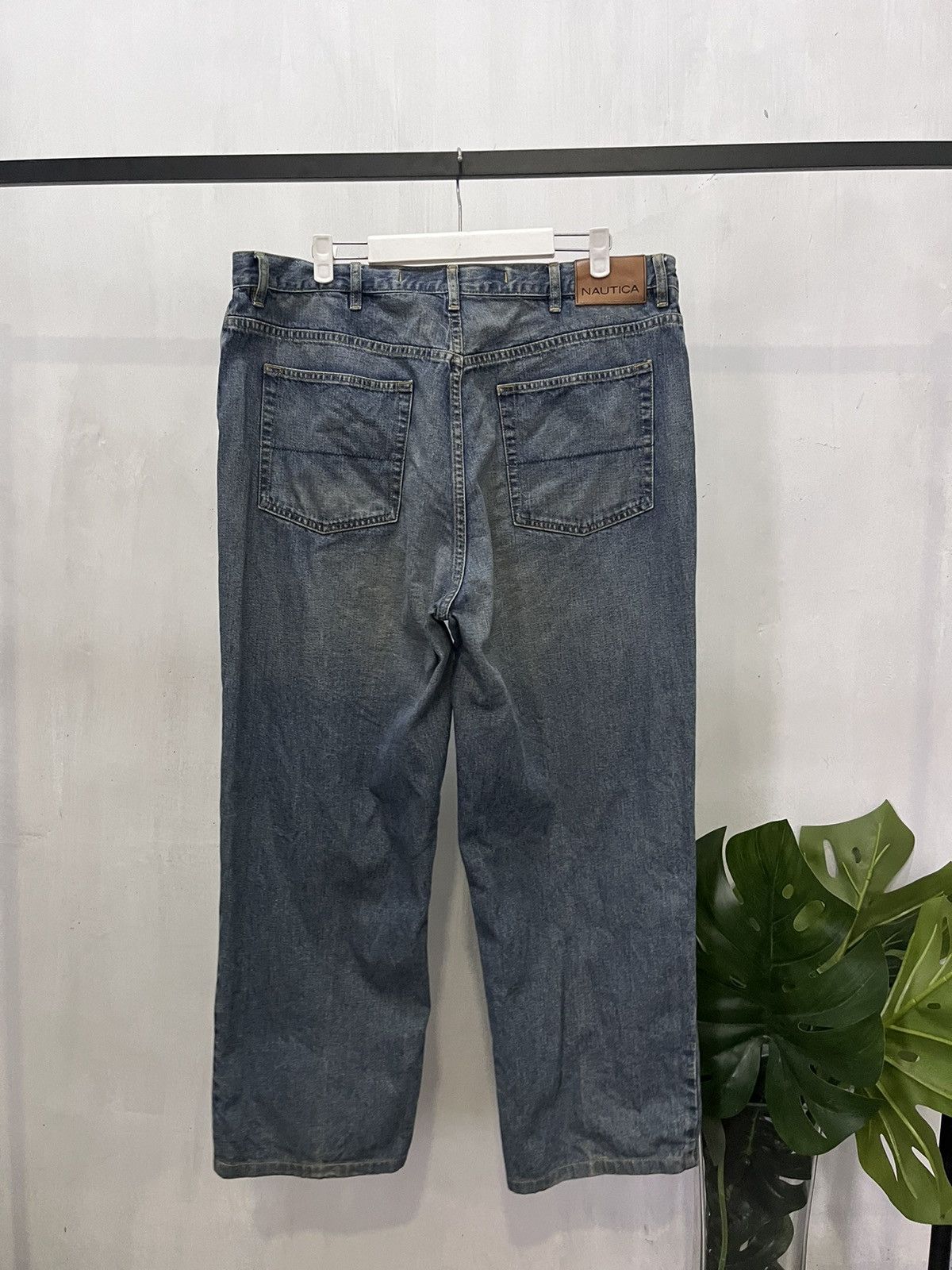 Nautica × Vintage Vtg Nautica Denim pants Size US 37 - 4 Thumbnail
