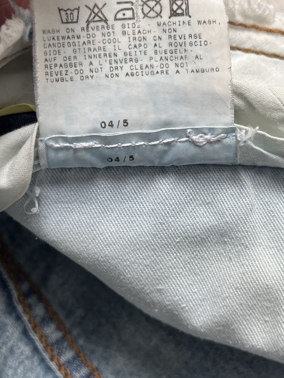 Dolce & Gabbana D&G 2004 Runway Denim Size US 30 / EU 46 - 9 Thumbnail