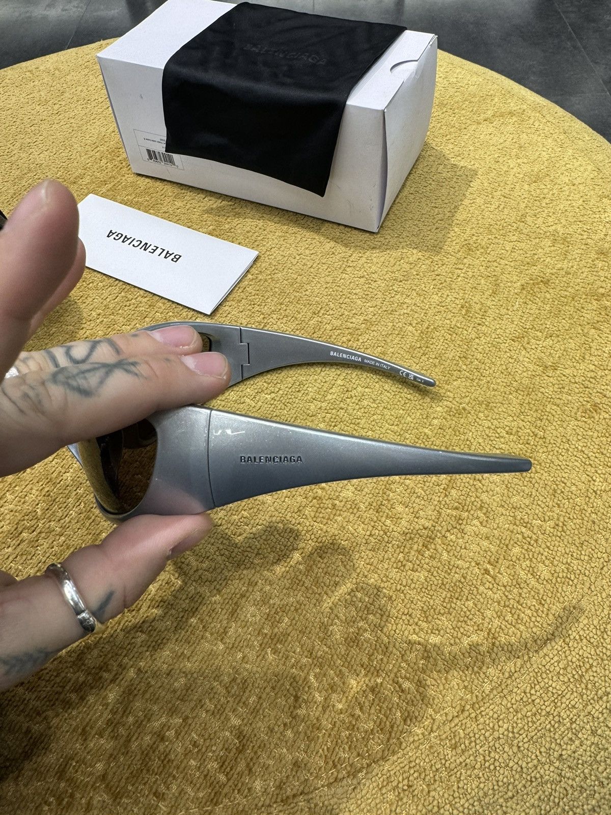 Balenciaga Balenciaga silver mask Size ONE SIZE - 4 Thumbnail
