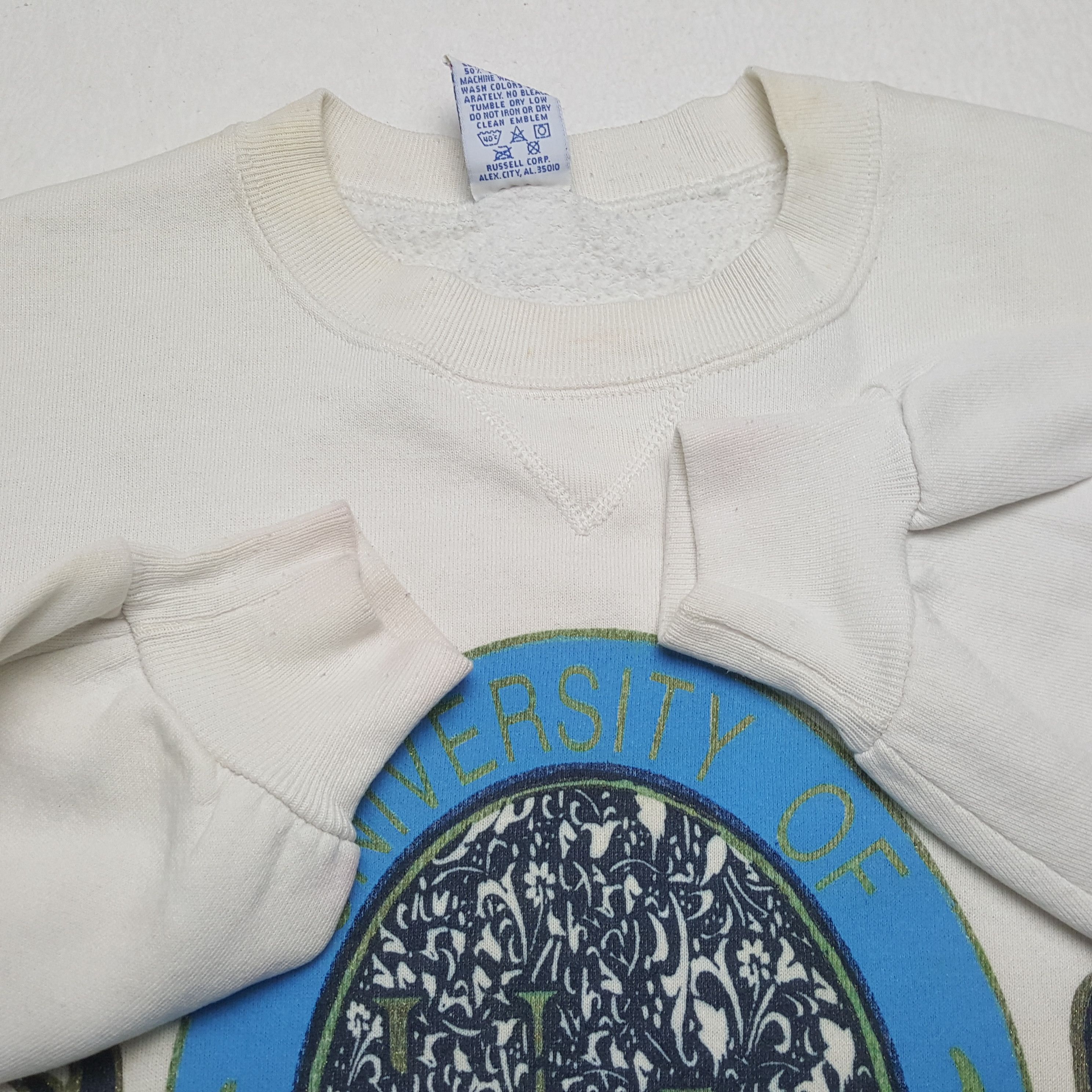 Russell Athletic × Vintage UNIVERSITY OF NORTH CAROLINA Vintage Sweatshirt Size US L / EU 52-54 / 3 - 8 Thumbnail