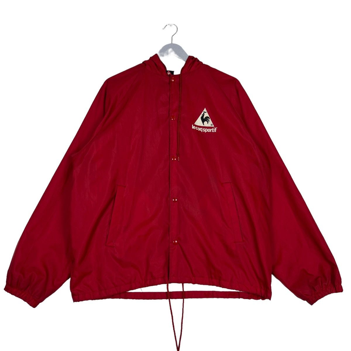 Le Coq Sportif 🔥 80s VINTAGE LE COQ SPORTIF BIG LOGO COACH JACKET MADE USA Size US L / EU 52-54 / 3 - 2 Thumbnail
