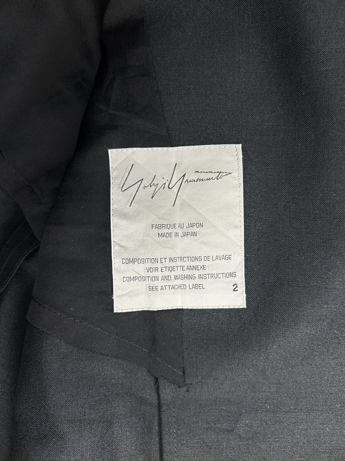 Yohji Yamamoto S/S 01 NWT Oversized Zip Back Blazer Size M / US 6-8 / IT 42-44 - 3 Thumbnail