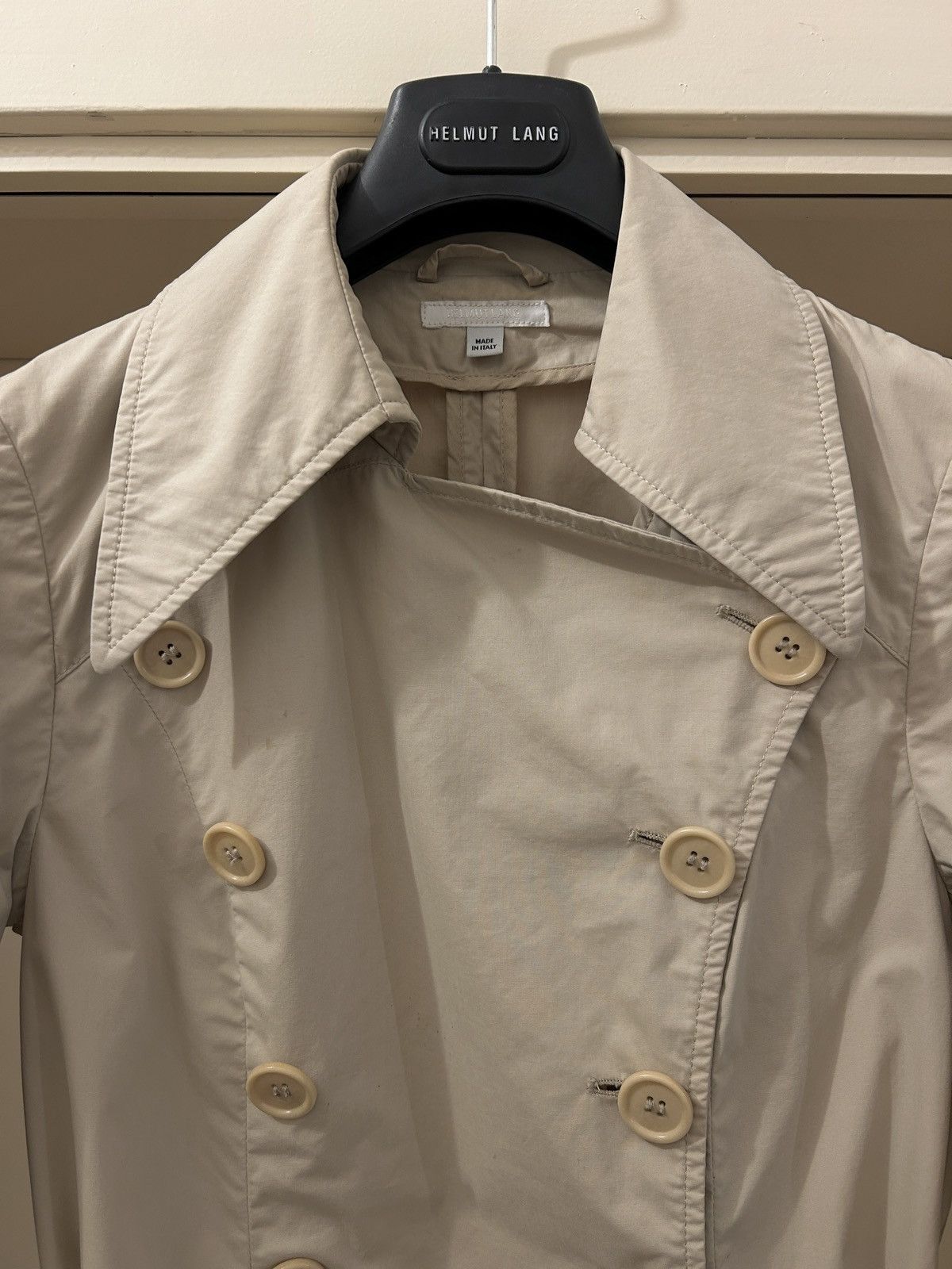 Helmut Lang Helmut Lang AW 2004 double breasted short coat Size M / US 6-8 / IT 42-44 - 5 Thumbnail