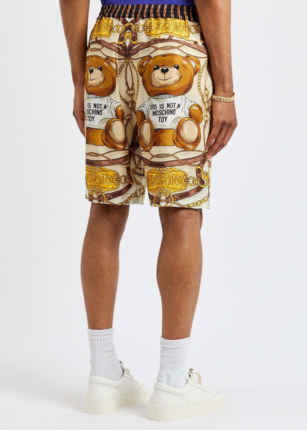 Moschino Moschino Couture Teddy Bear Zip Shorts Men's Size IT 48 Size US 32 / EU 48 - 9 Thumbnail