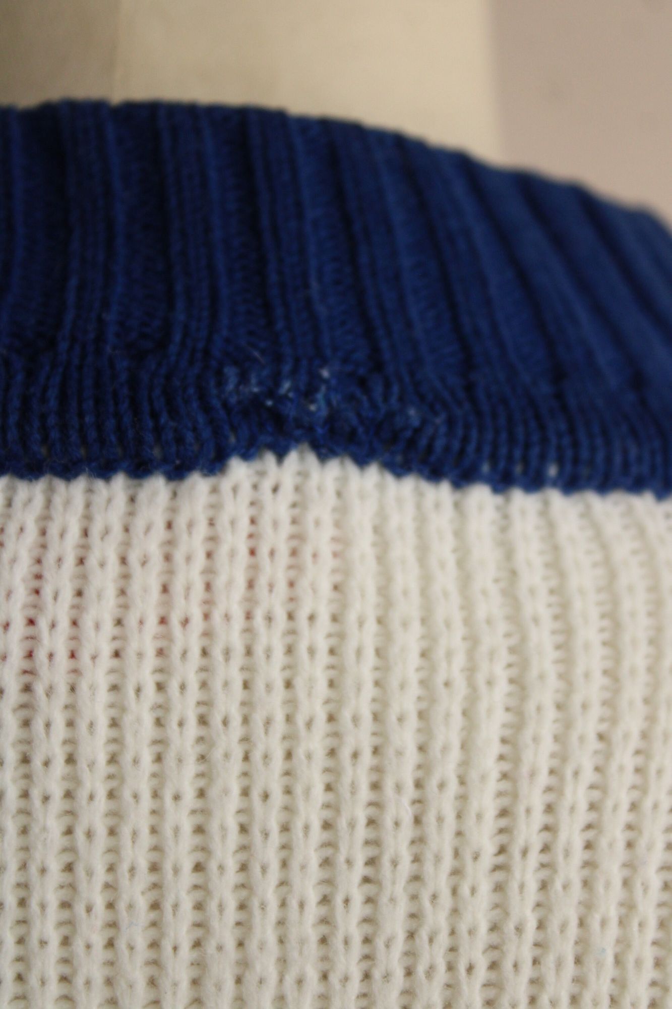 Vintage Vintage 1970s Sweater, The Campus Shop Nordic Style Blue and Size L / US 10 / IT 46 - 9 Thumbnail