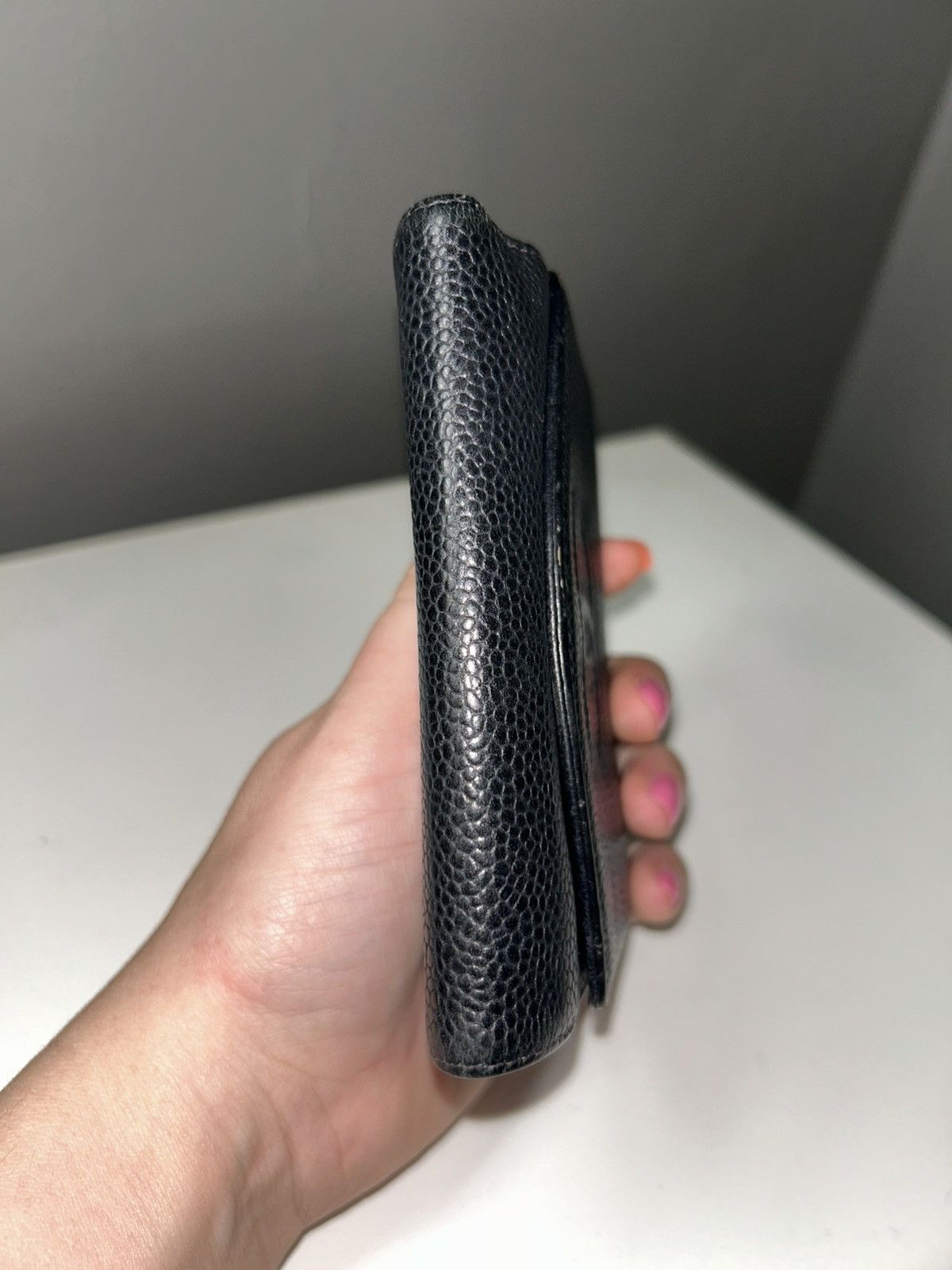 Chanel Chanel Caviar Leather Timeless CC Flap Compact Wallet Size ONE SIZE - 12 Thumbnail