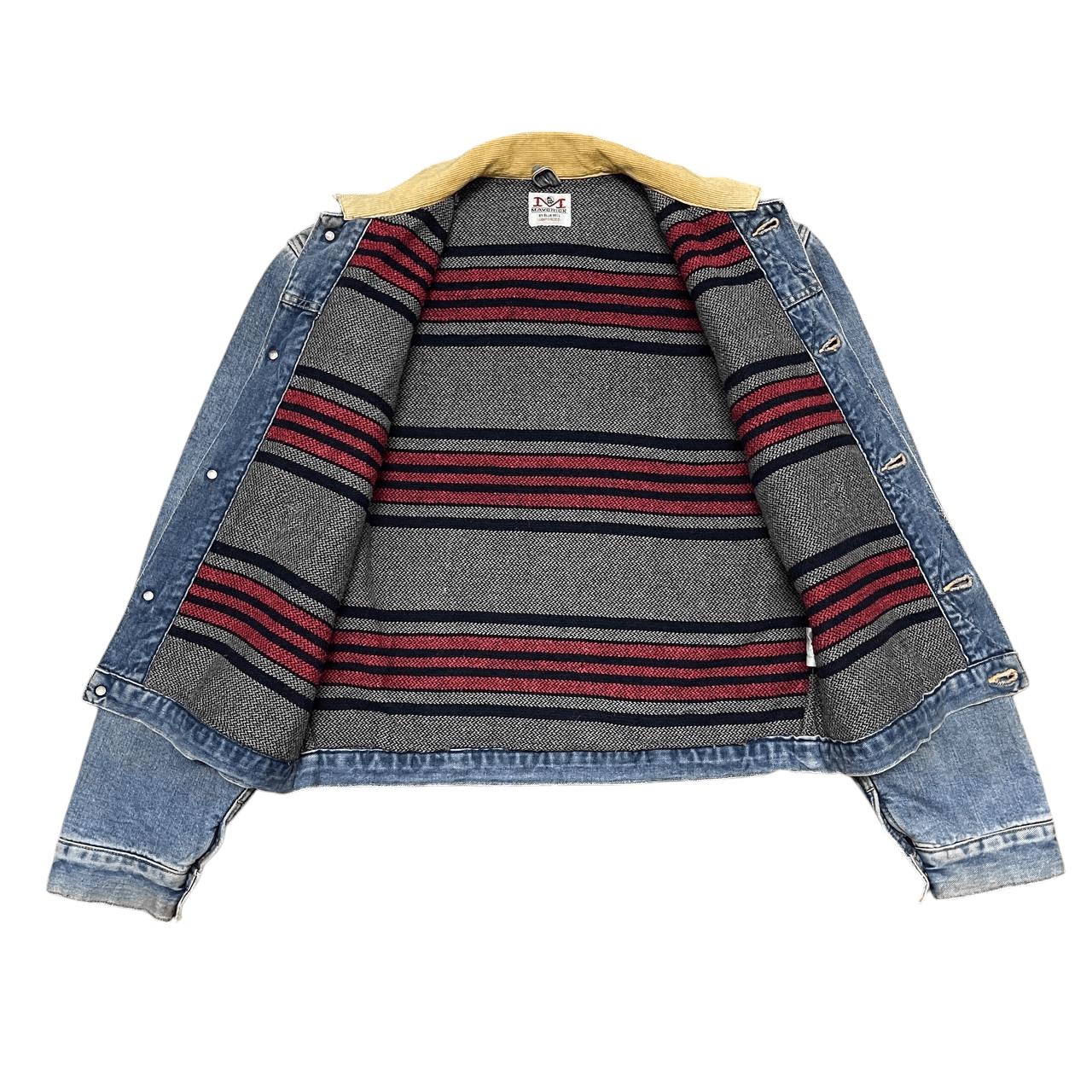 Japanese Brand Vintage 90's Maverick Blue Bell Denim Trucker Jacket Size US M / EU 48-50 / 2 - 6 Thumbnail