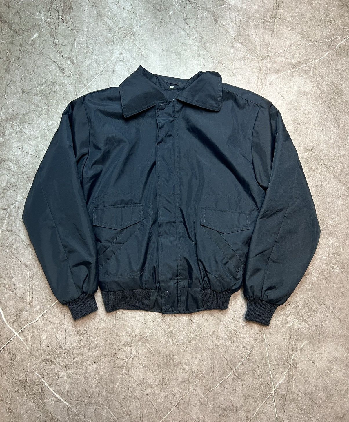Alpha Industries × Vintage Vintage Nylon Bomber Jacket MA1 Y2K Size US M / EU 48-50 / 2 - 1 Thumbnail