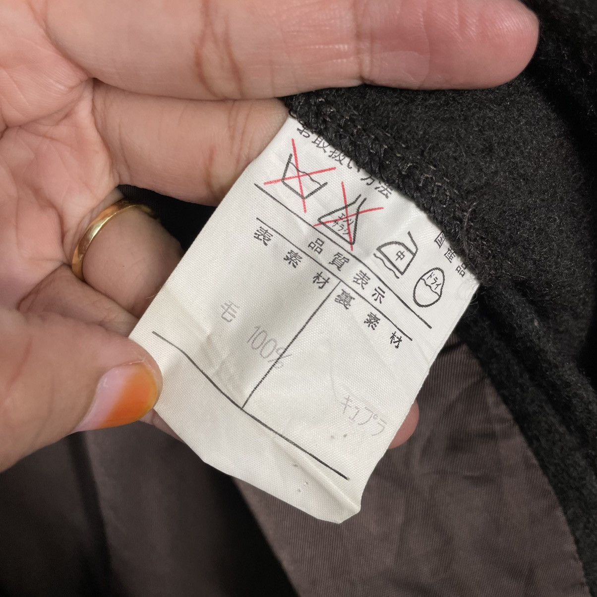Japanese Brand S. Yoshihiko Arbatax Wool Overcoat Size US XL / EU 56 / 4 - 17 Thumbnail