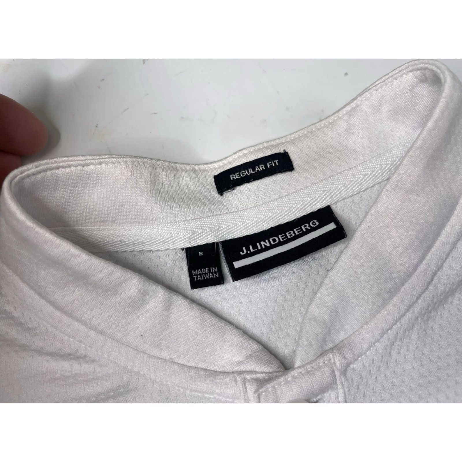 J.Lindeberg J.Lindeberg Jordan Golf Polo Shirt Jersey White Short Sleeve Golf Men’s Small Shirt Size US S / EU 44-46 / 1 - 3 Thumbnail