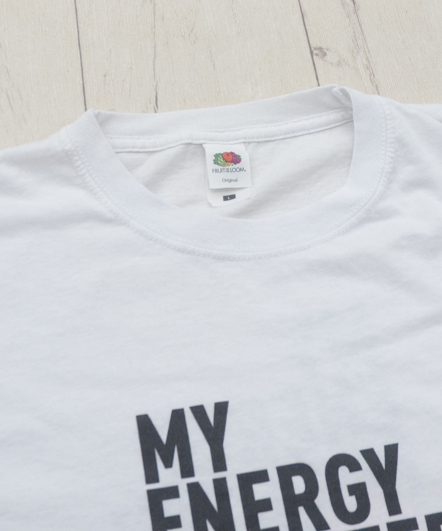 Vintage MY ENERGY BOOSTER Sugar Planet THE STORE Funny Tee Size US L / EU 52-54 / 3 - 6 Thumbnail